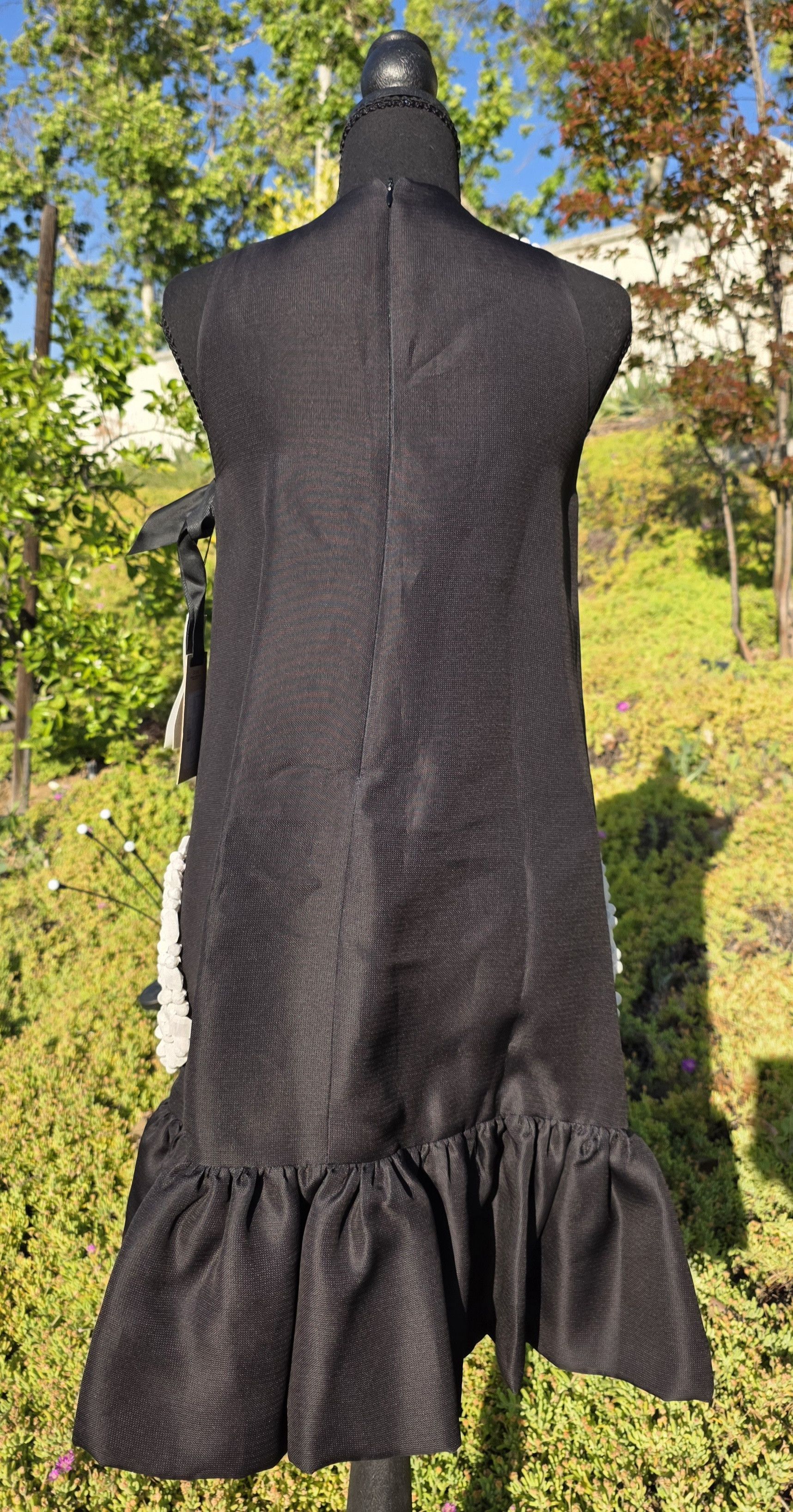 Giambattista Valli Giambattista Valli Black Silk Shift Dress IT 42/US Small NWT Size M / US 6-8 / IT 42-44 - 3 Thumbnail