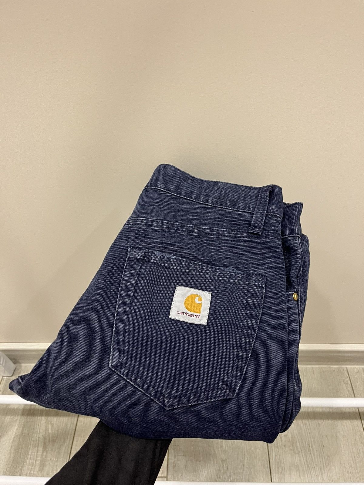 Carhartt Vintage Y2K Carhartt Jeans 28x32 Regular Straight Light Wash Size US 28 / EU 44 - 1 Thumbnail
