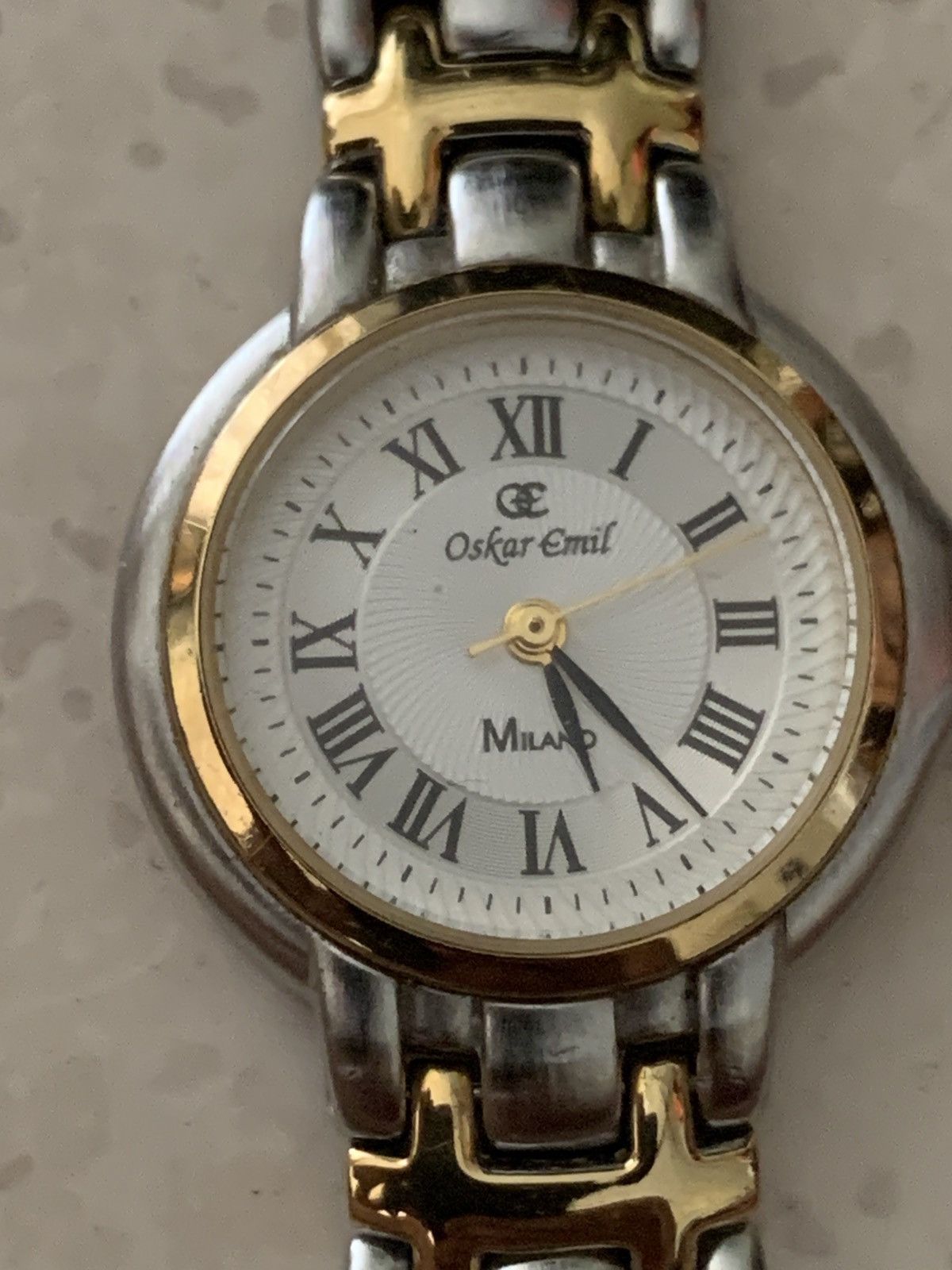 Vintage Oskar Emil 23k gold plated vintage watch Size ONE SIZE - 3 Thumbnail