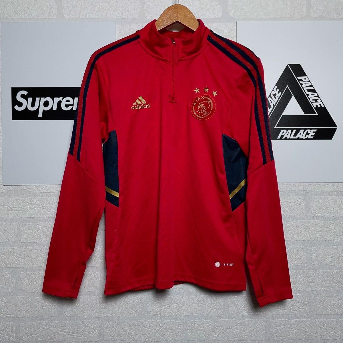 Adidas ADIDAS Ajax Sweatshirt Home Football Jersey Training Size US S / EU 44-46 / 1 - 1 Thumbnail