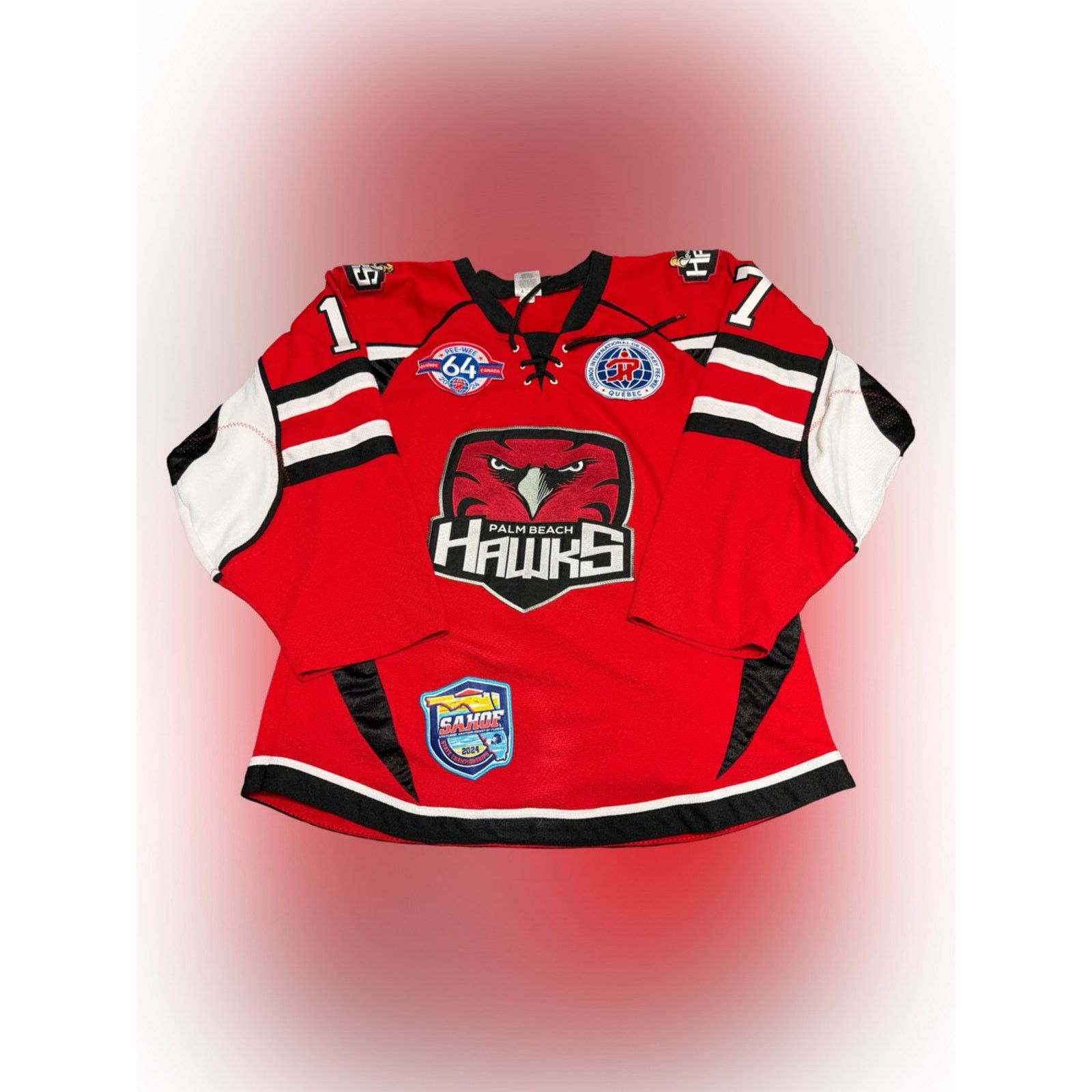 Other Palm Beach Hawks Authentic Minor Hockey Jersey Mens RARE Size US S / EU 44-46 / 1 - 1 Thumbnail