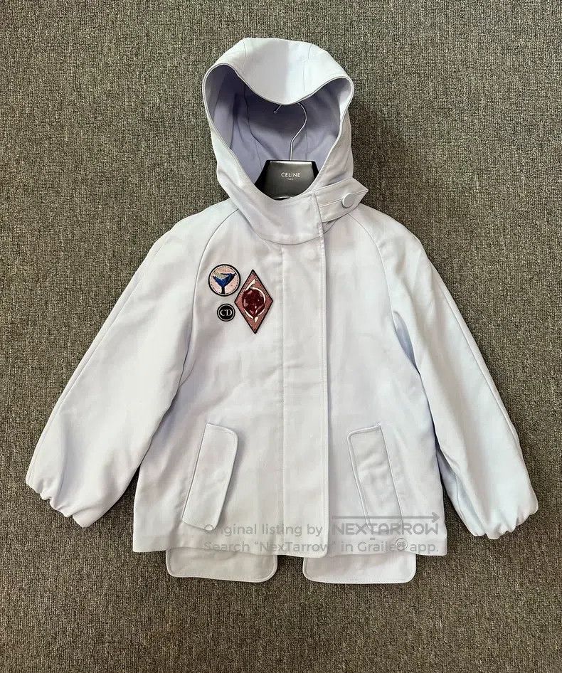 Dior Dior Medal scales, hooded zipper, jacket Size XXS / US 00 / IT 34 - 1 Thumbnail