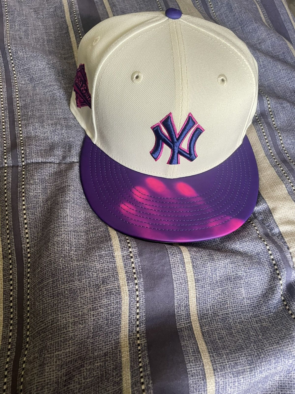 New Era Yankees fitted hat sz 1/2 myfitteds COLOR CHANGING Size ONE SIZE - 1 Thumbnail