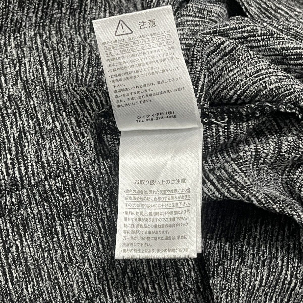 In The Attic Growth by Grail Y2k Salt & Pepper Textured Knit Top Sweater Size US L / EU 52-54 / 3 - 11 Thumbnail