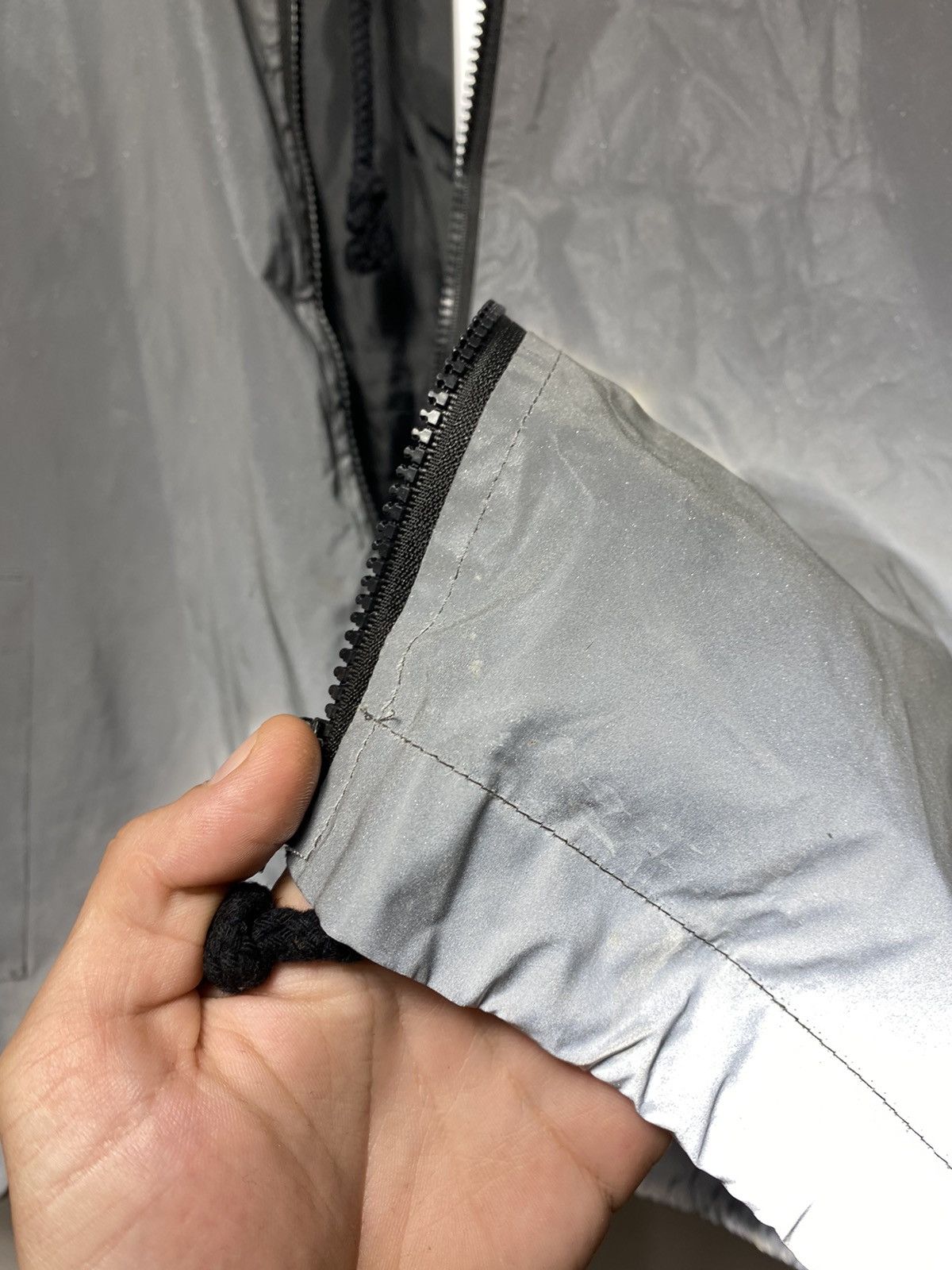 Vintage Adidas Kanye West Yeezus tour reflective windbreaker jacket Size US M / EU 48-50 / 2 - 12 Thumbnail