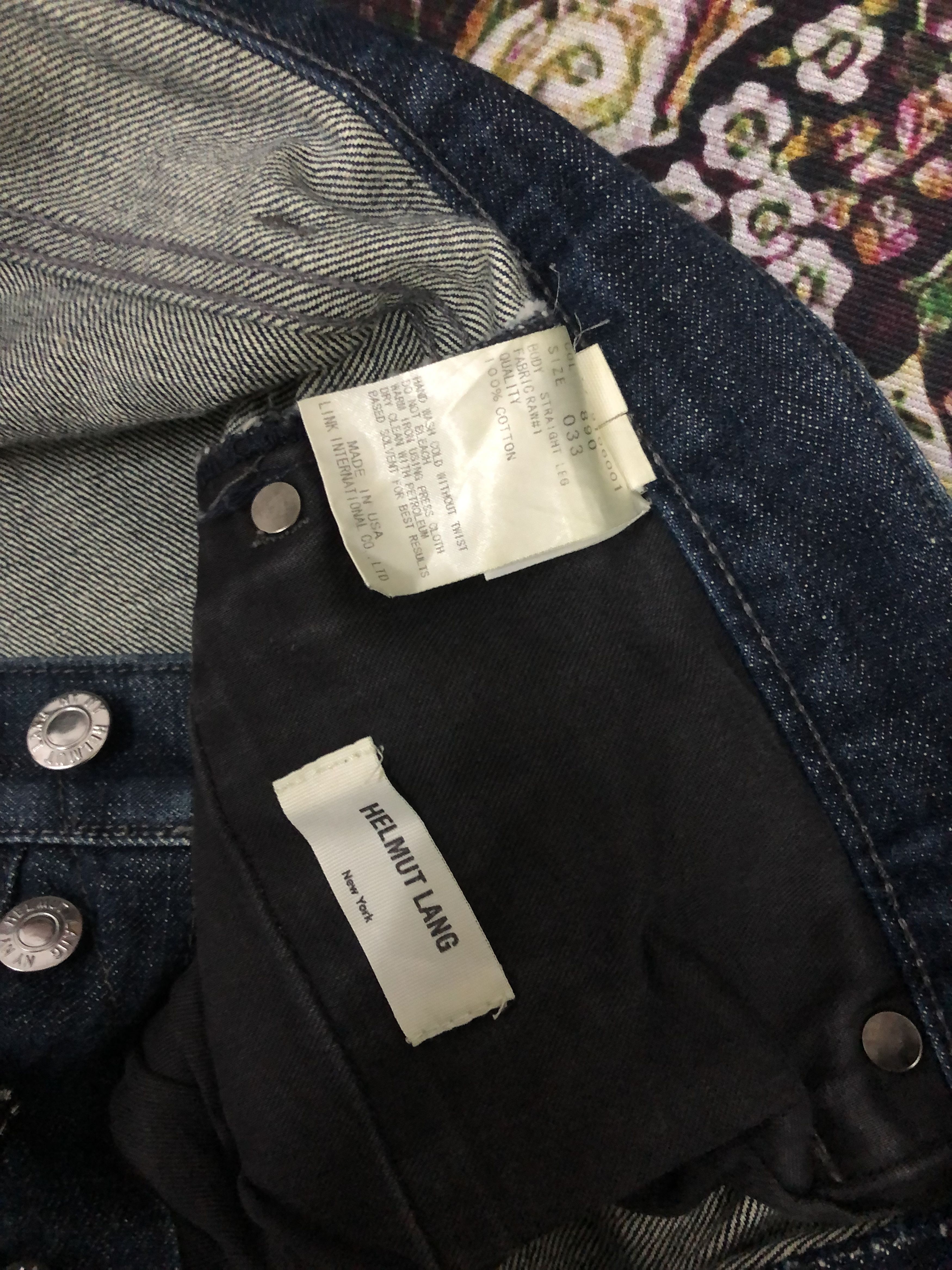Designer × Helmut Lang Helmut Lang selvedge jeans Size US 33 - 6 Thumbnail