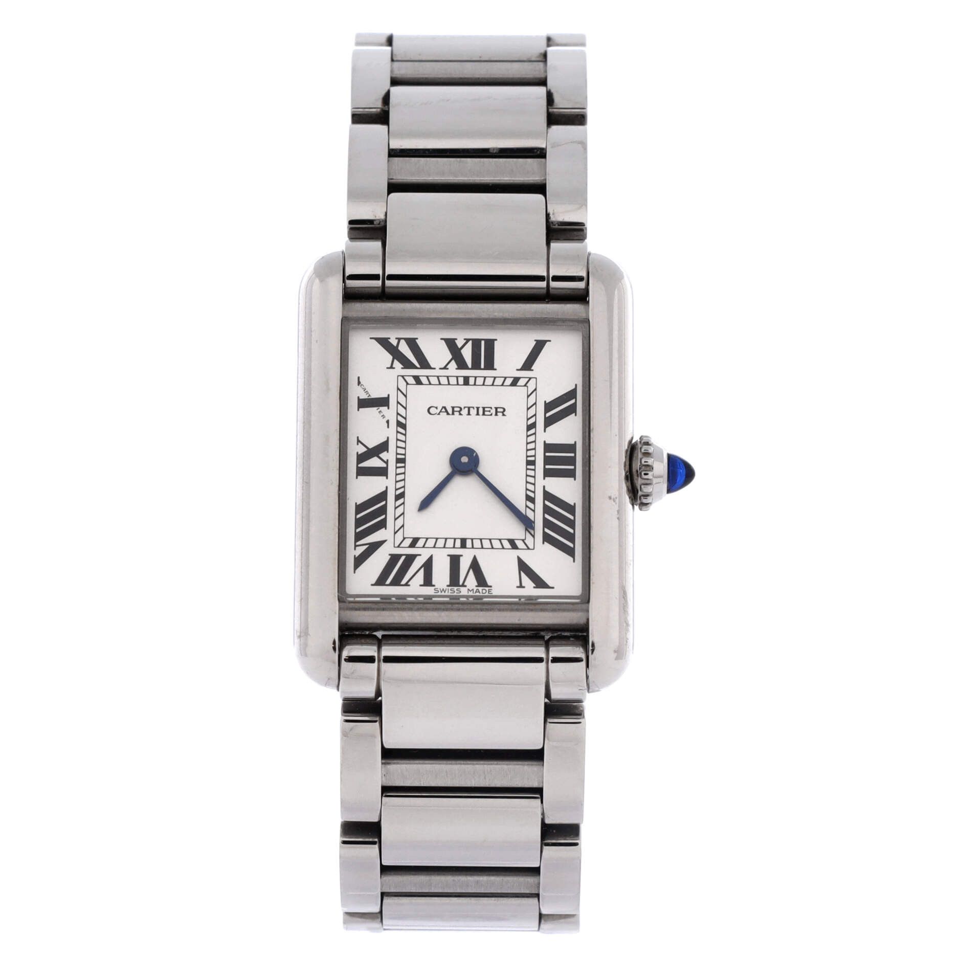 Cartier Must de tank quartz watch stainless steel 22 Size ONE SIZE - 1 Thumbnail