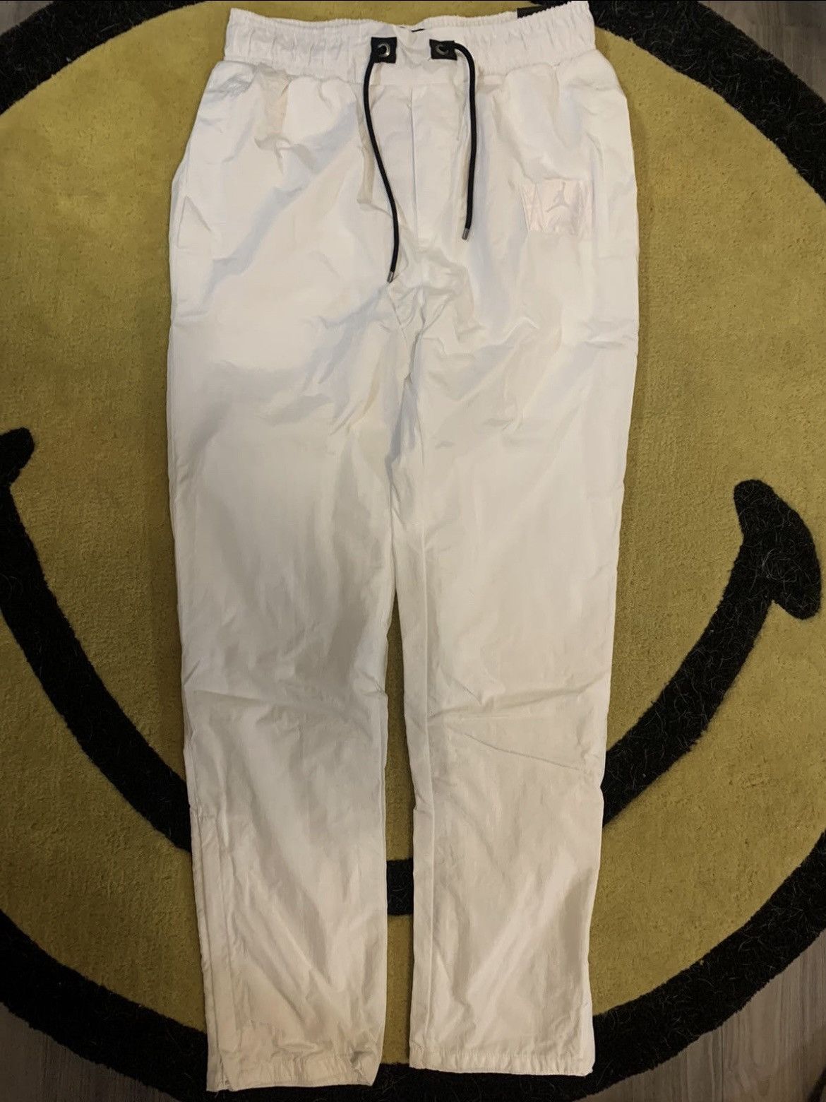 image of Union X Jordan Parachute Pants From The OG Jordan 1 Release in White, Men's (Size 30)