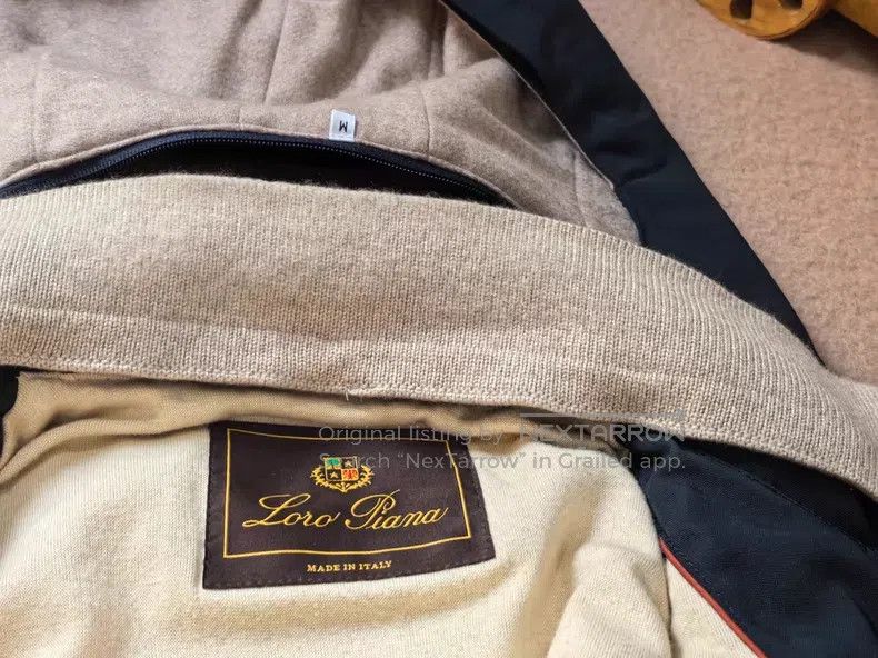 Loro Piana Loro Piana Men's Super Wool Detachable Down Jacket Size US M / EU 48-50 / 2 - 4 Thumbnail