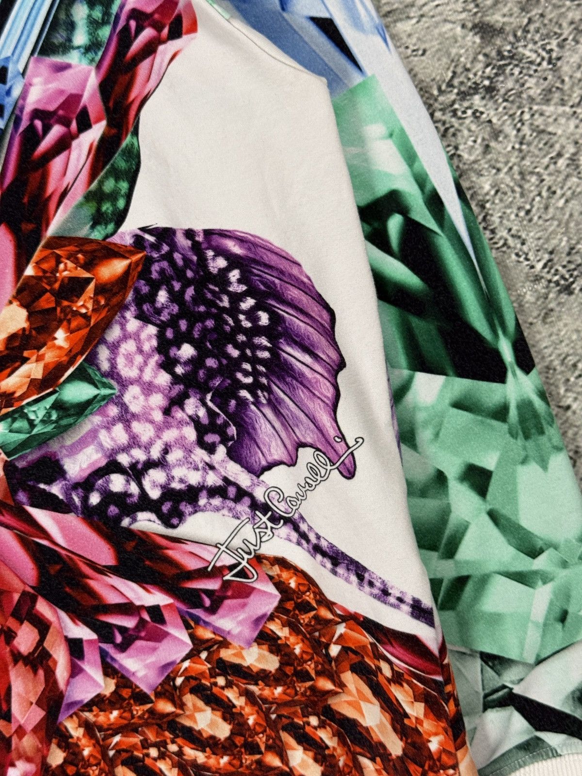 Just Cavalli Just Cavalli sweatshirt psychodelic multicolor diamonds Size US S / EU 44-46 / 1 - 2 Thumbnail