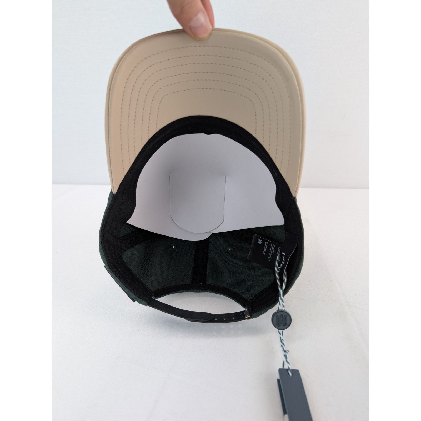 Amiri o1rshd1 Size: OS / Two Tone Cap / Hat in Dark Palm Size ONE SIZE - 9 Thumbnail