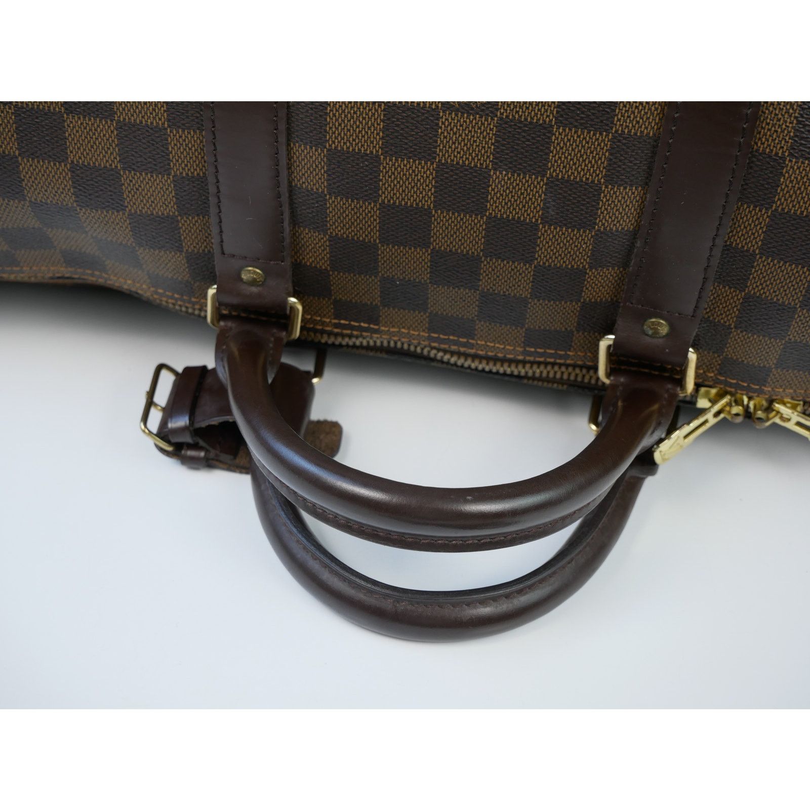 Louis Vuitton Louis Vuitton Damier Ebene Keepall 50 Duffle Size ONE SIZE - 11 Thumbnail