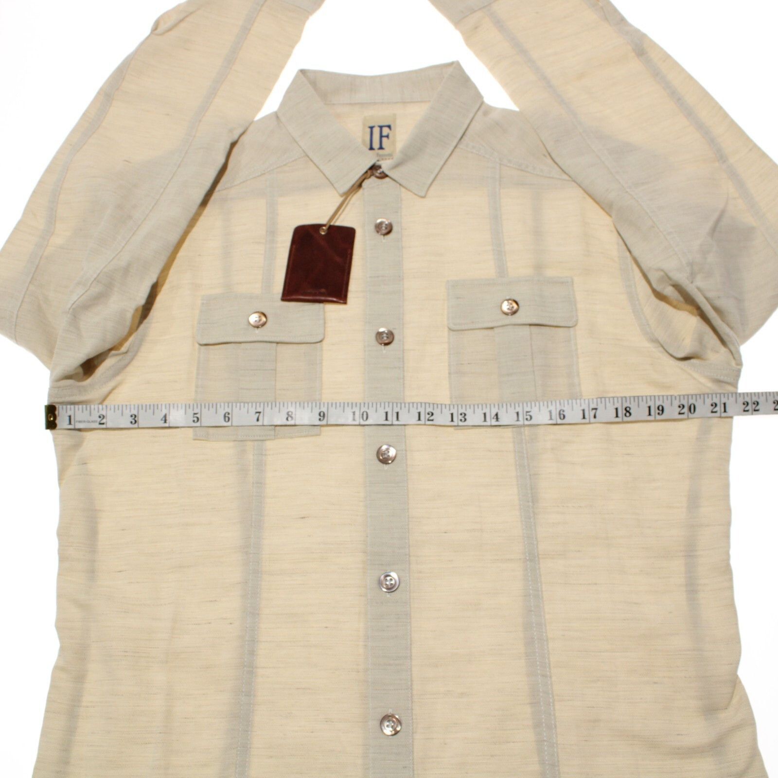 Other Italo Ferretti New with tags Shirt Size L US In Beige Size US L / EU 52-54 / 3 - 6 Thumbnail