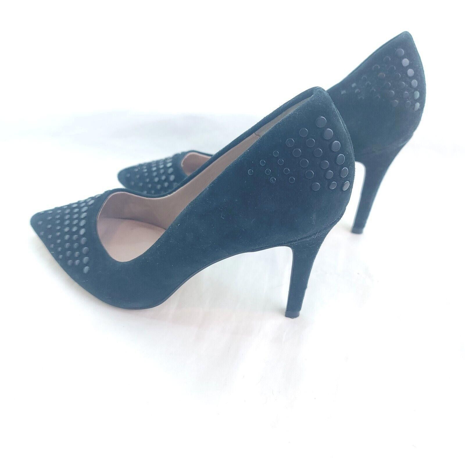 French Connection French Connection Ronnie Black Suede Heels US 6.5/7 EU 37 Size US 6.5 / IT 36.5 - 5 Thumbnail