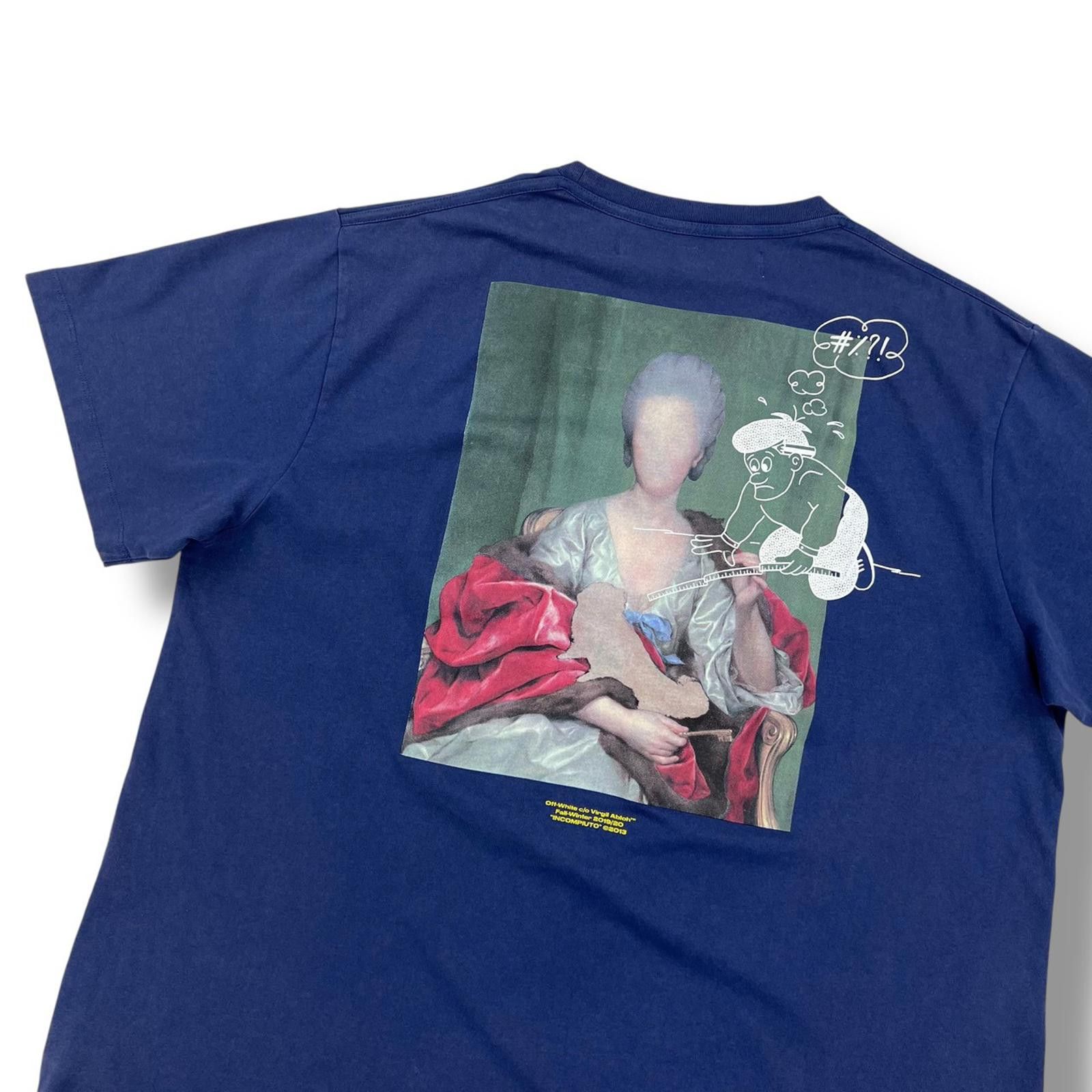 Off-White Off-White Mariana De Silva Blue T-Shirt Size US XL / EU 56 / 4 - 1 Thumbnail