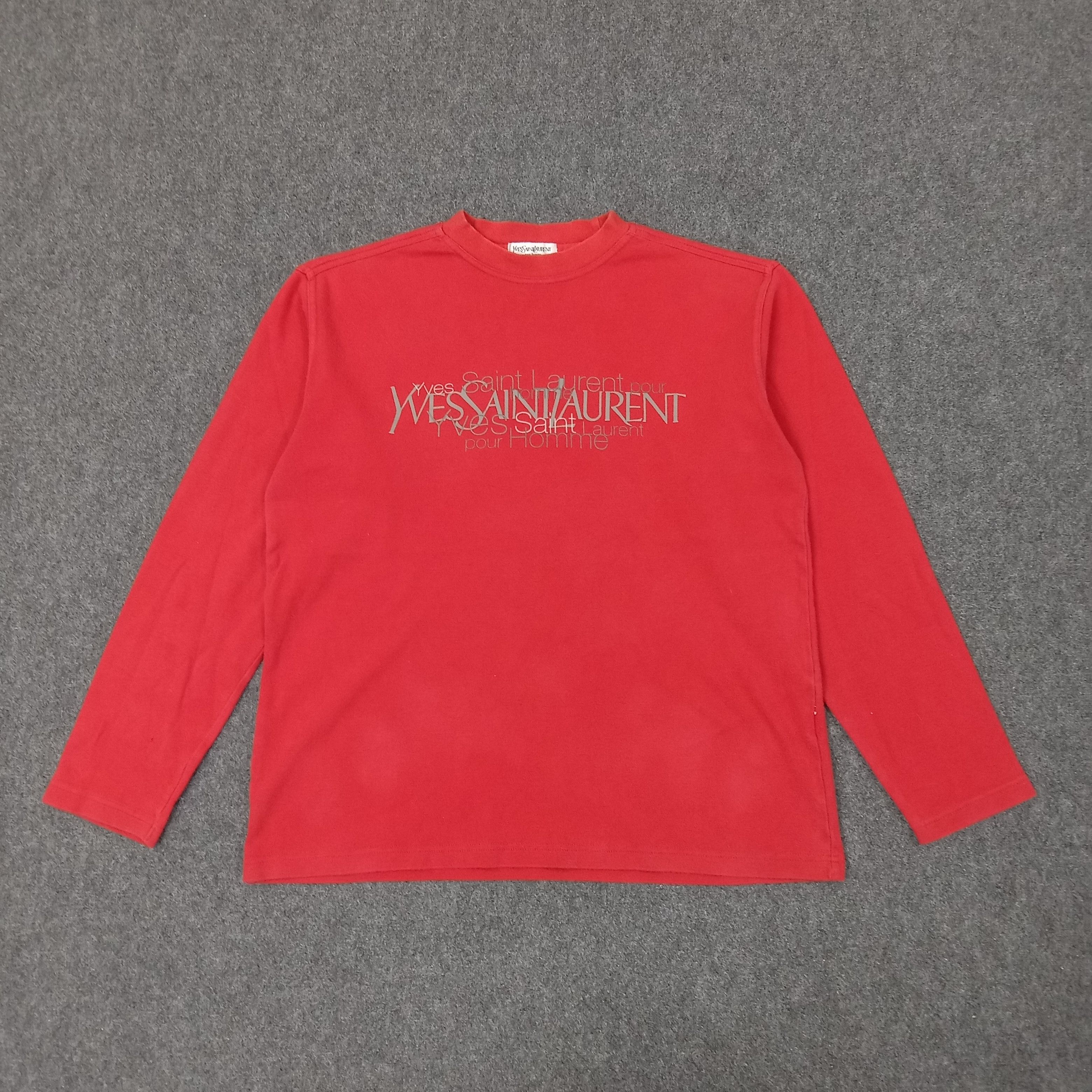Yves Saint Laurent Yves Saint Laurent Italian Brand Tshirt C239N44 Size US XL / EU 56 / 4 - 1 Thumbnail