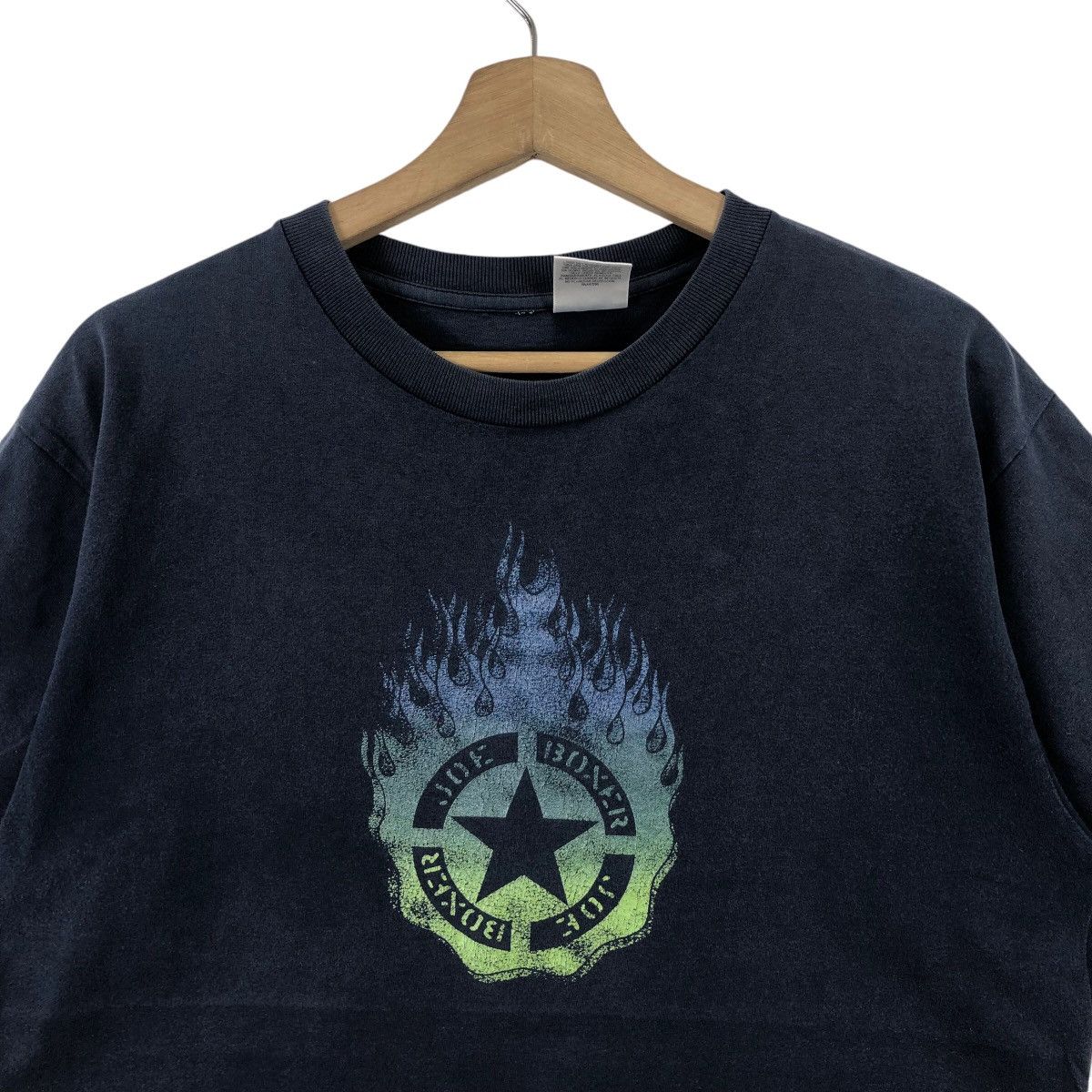 Vintage Vintage 90s JOE BOXER Flame Logo T-Shirt Streetwear Size US M / EU 48-50 / 2 - 2 Thumbnail