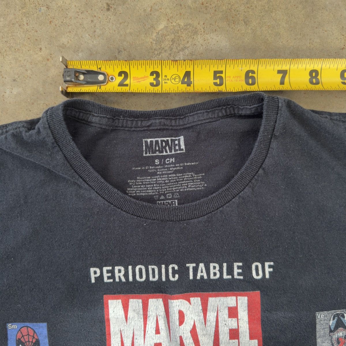 Marvel Comics Marvel Periodic Table Character Graphic Tee Size US S / EU 44-46 / 1 - 3 Thumbnail