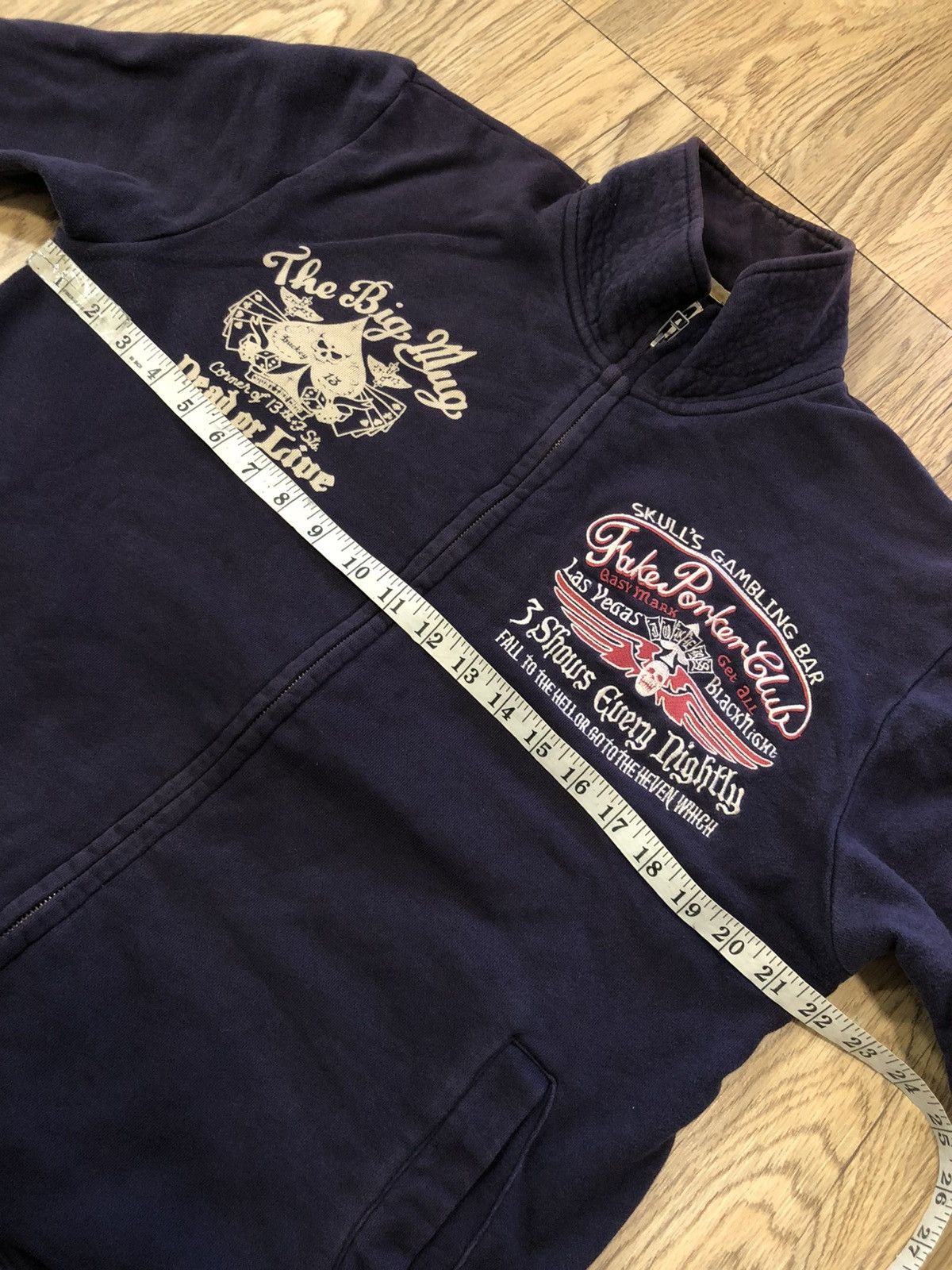 Japanese Brand Japan Streetwear Skull Gambling Bar jacket Size US M / EU 48-50 / 2 - 7 Thumbnail