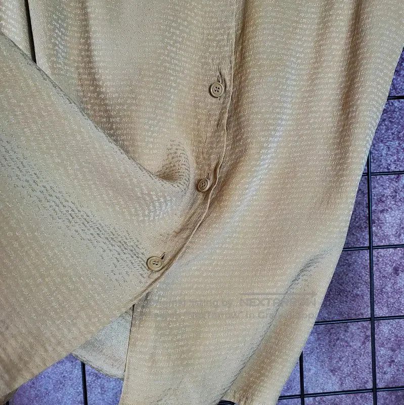 Dior Dior Silk Long Sleeve Blouse with Tie . Size S / US 4 / IT 40 - 7 Thumbnail