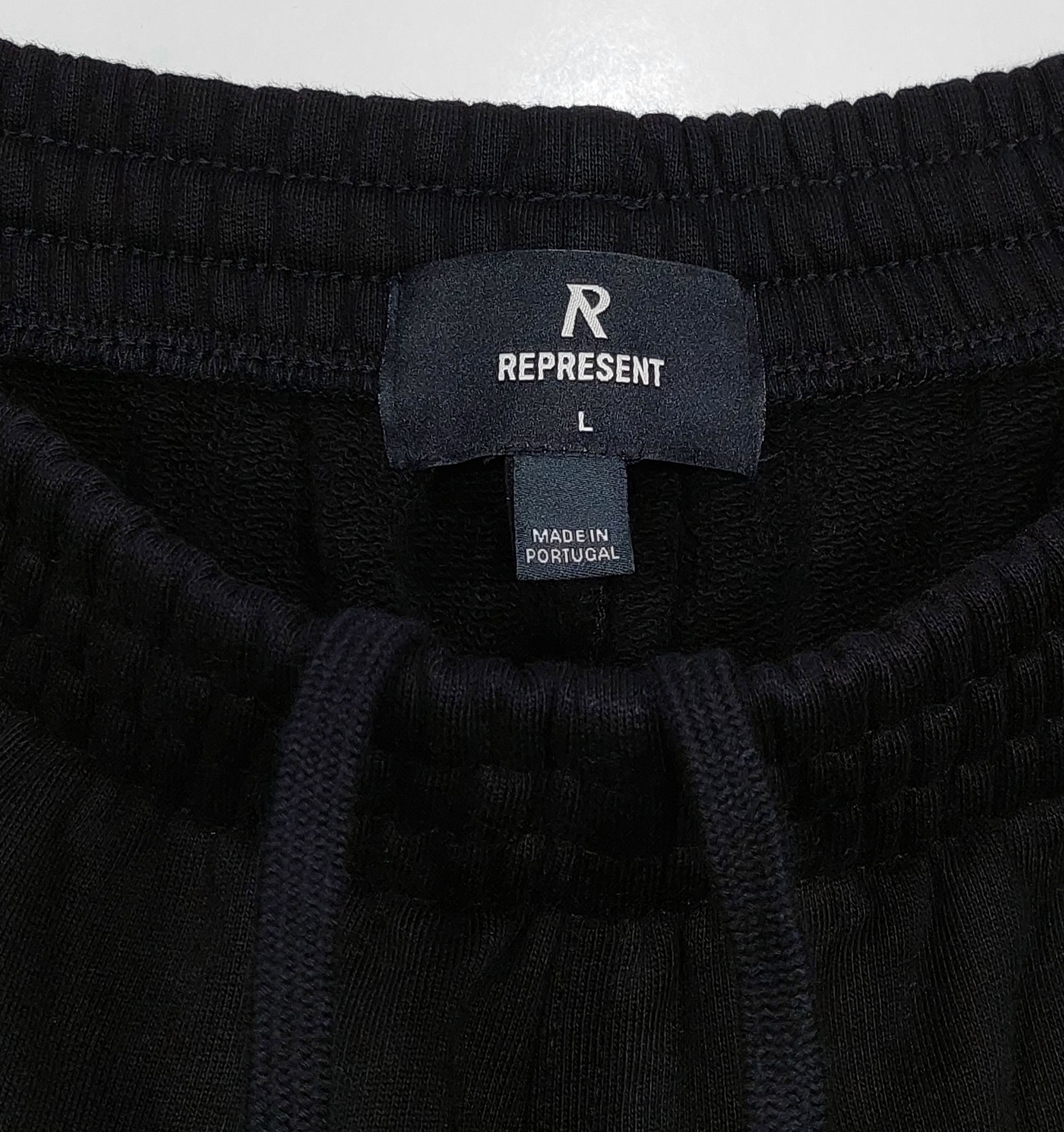 Represent Clo. owner's club print cotton sweatpants - black L Size US 36 / EU 52 - 2 Thumbnail