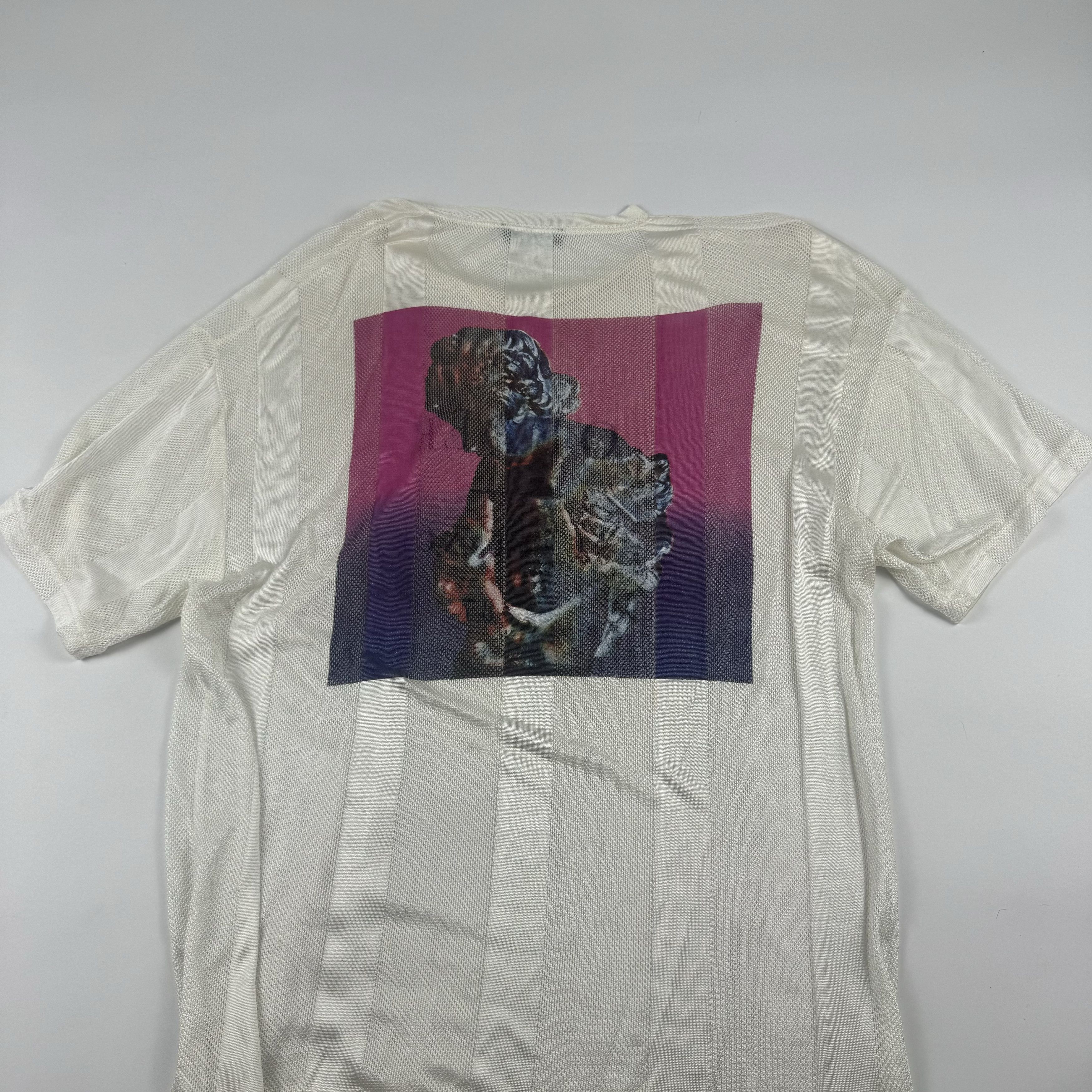 Raf Simons SS18 New Order Mesh Jersey Size US S / EU 44-46 / 1 - 12 Thumbnail