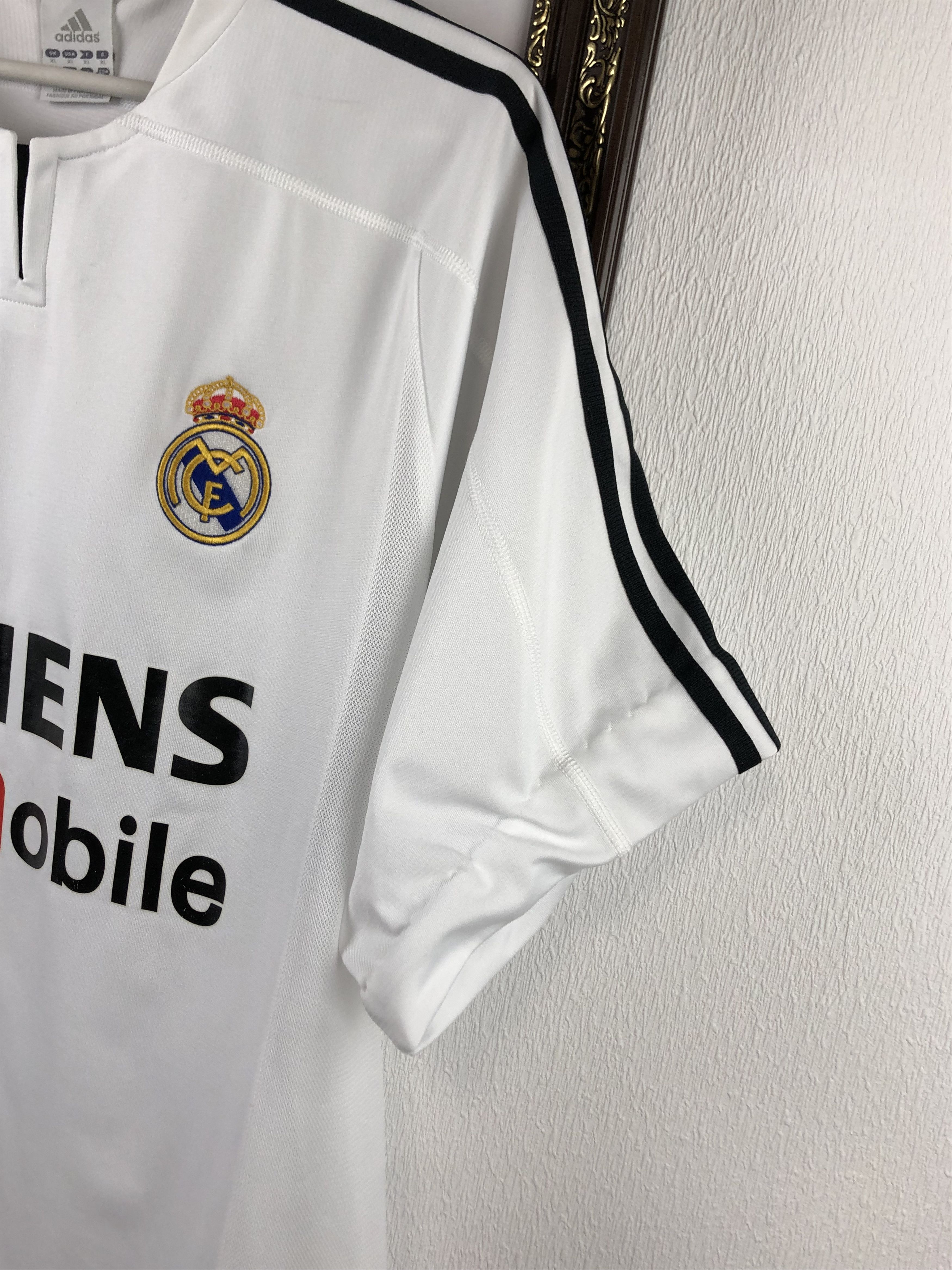 Adidas Real Madrid football shirt Soccer #10 Robinho Jersey Tee Size US XL / EU 56 / 4 - 8 Thumbnail