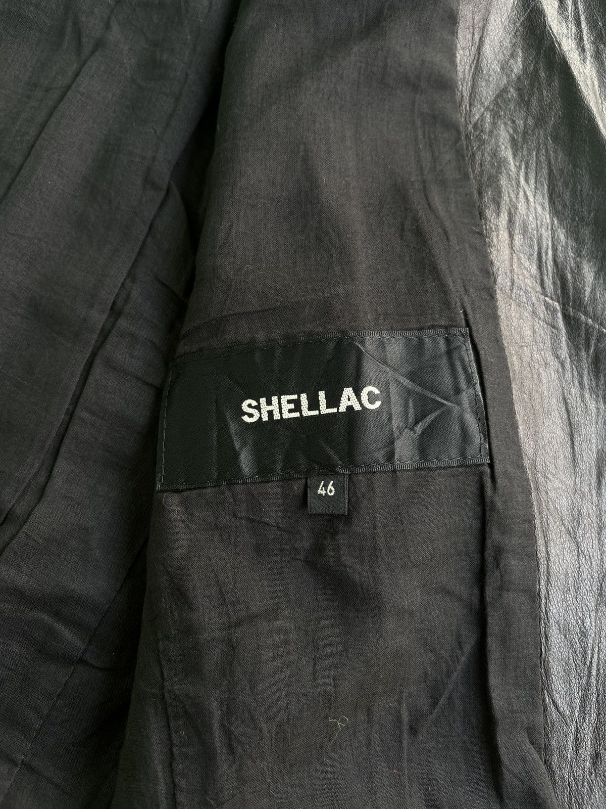Shellac Shellac Japanese Brand Leather Vest Size US S / EU 44-46 / 1 - 4 Thumbnail