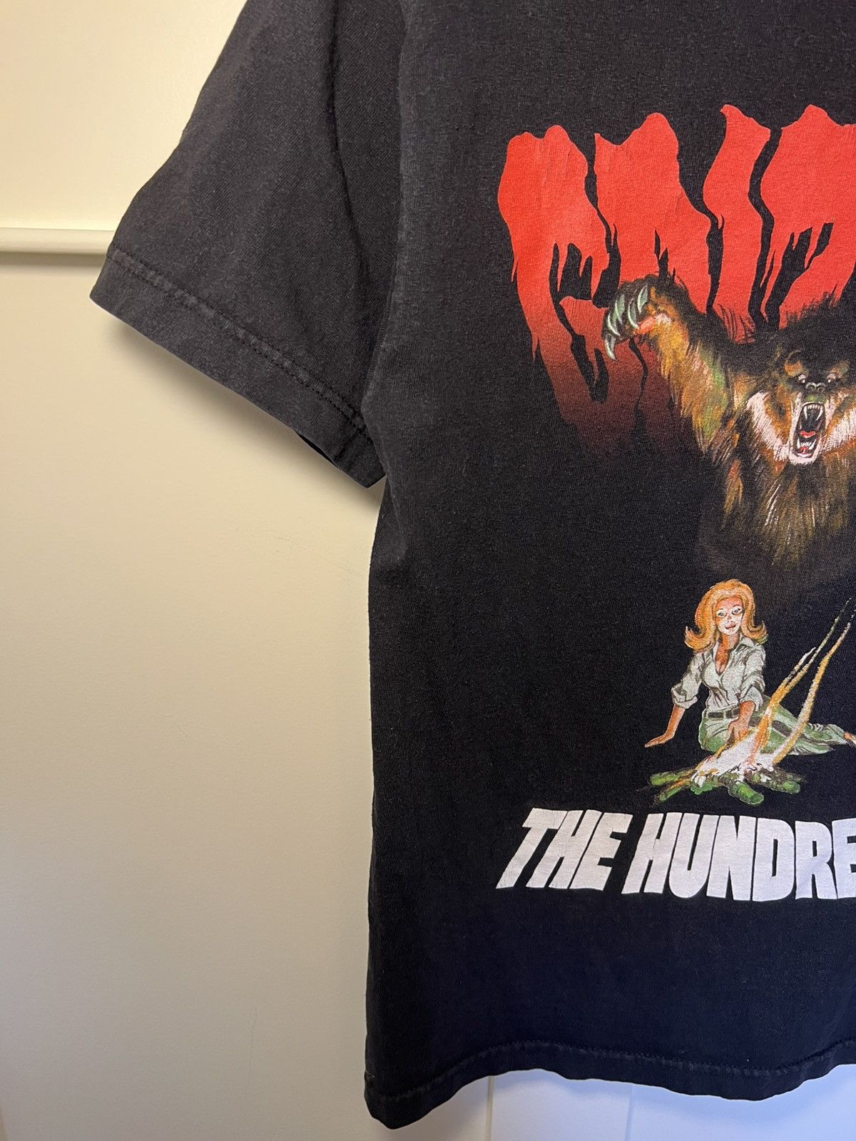 The Hundreds Vintage The Hundreds X Grizzly grip tape old horror t-shirt Size US S / EU 44-46 / 1 - 6 Thumbnail