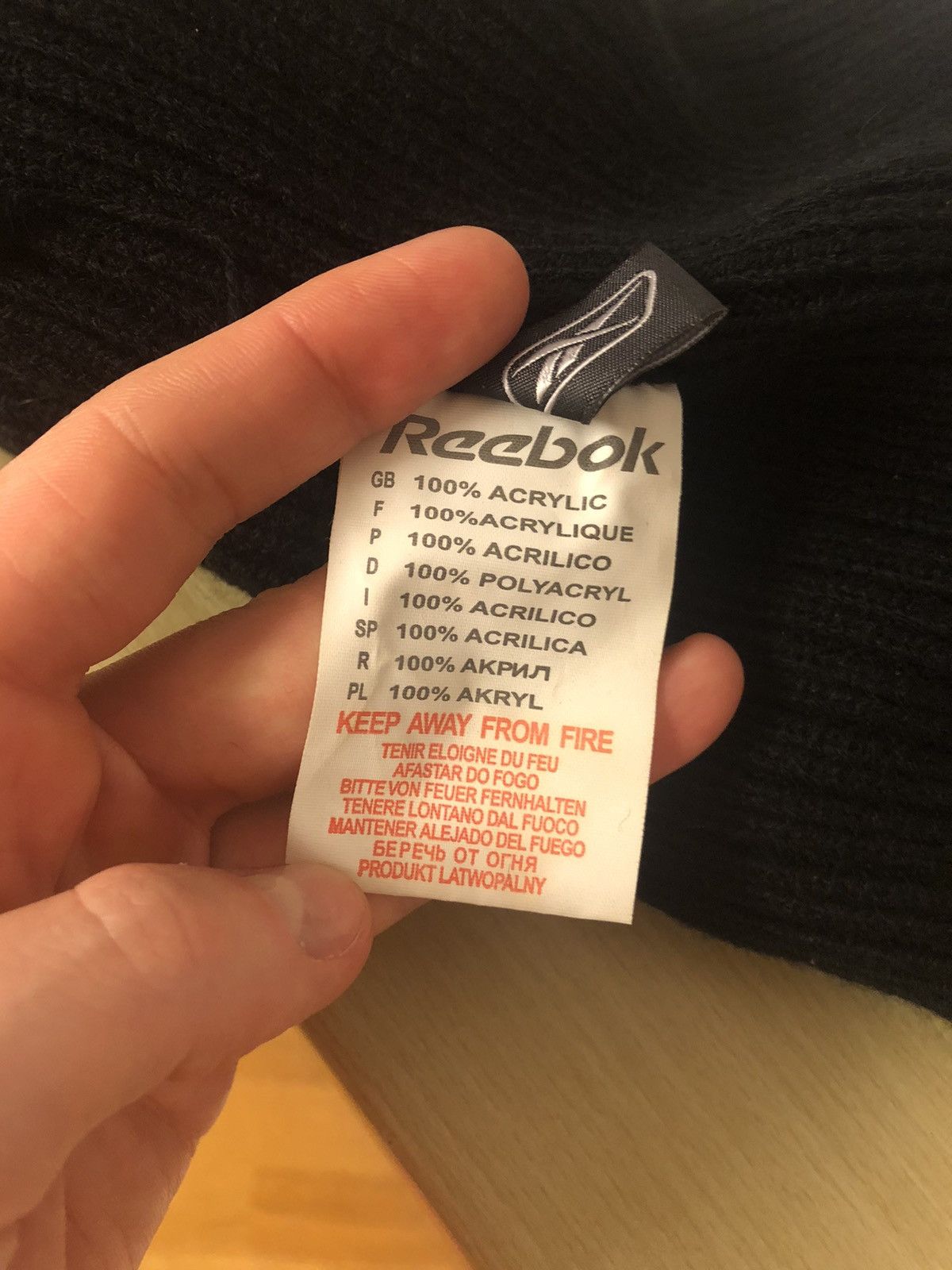 Reebok × Vintage REEBOK VINTAGE SPORT QUALITY CLASSIC RARE BEANIE HAT Size ONE SIZE - 4 Thumbnail
