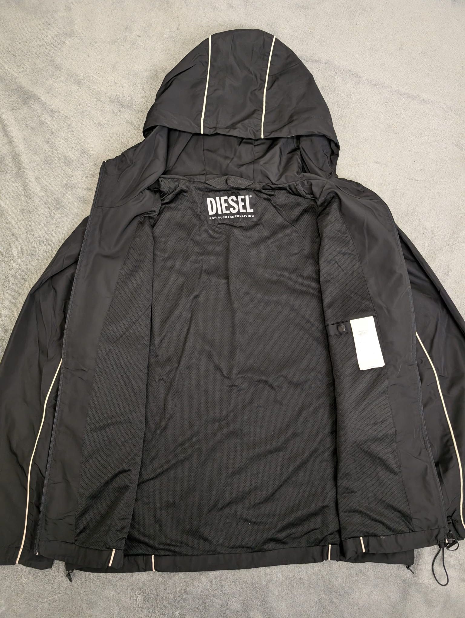Diesel Waterproof Windbreaker Jacket Diesel Streetwear Size US XL / EU 56 / 4 - 5 Thumbnail
