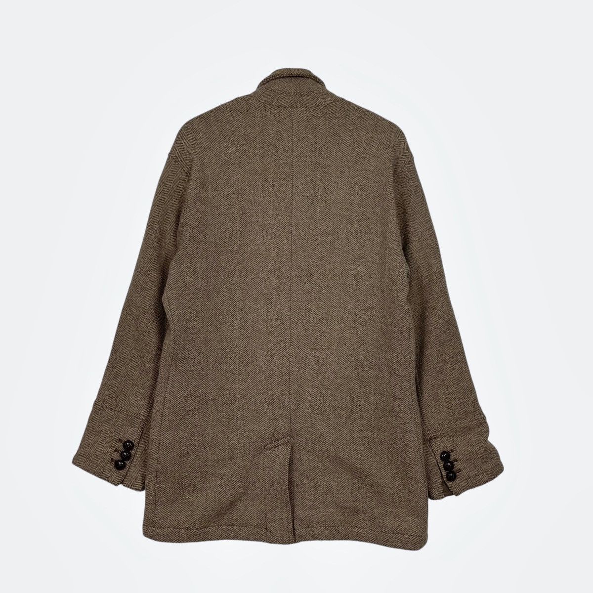 Polo Ralph Lauren Vintage Polo Ralph Lauren Herringbone Wool Jacket Size US L / EU 52-54 / 3 - 7 Thumbnail