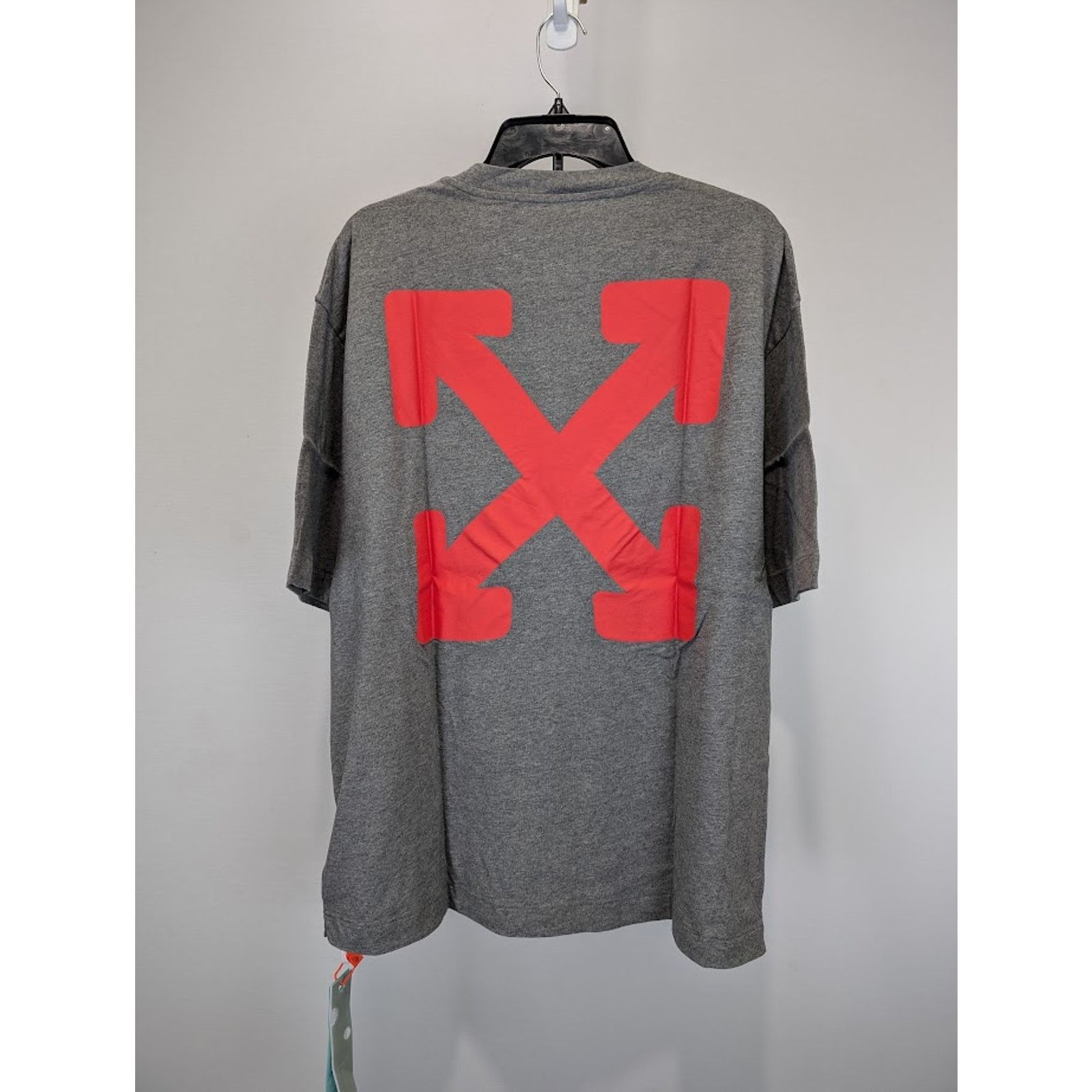 Off-White o1rshd1 Emotion Arrow Over Skate Shirt in Gray Size US M / EU 48-50 / 2 - 8 Thumbnail