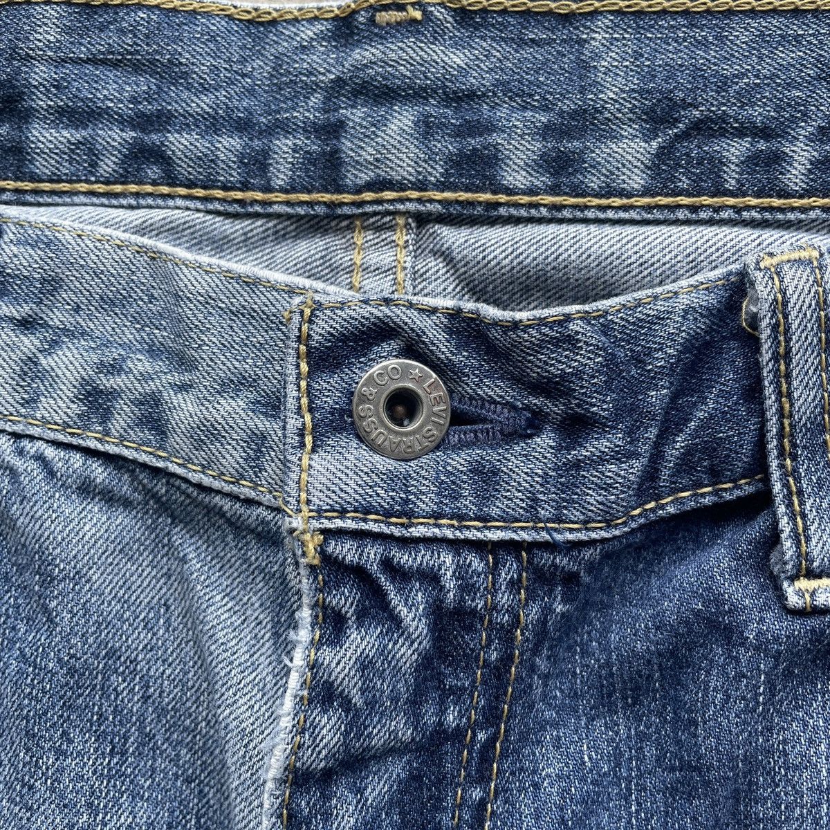 Jean × Levi's × Vintage W35x31.5 Vintage Levi’s 503 Jeans Faded Denim Pants Size US 35 - 6 Thumbnail