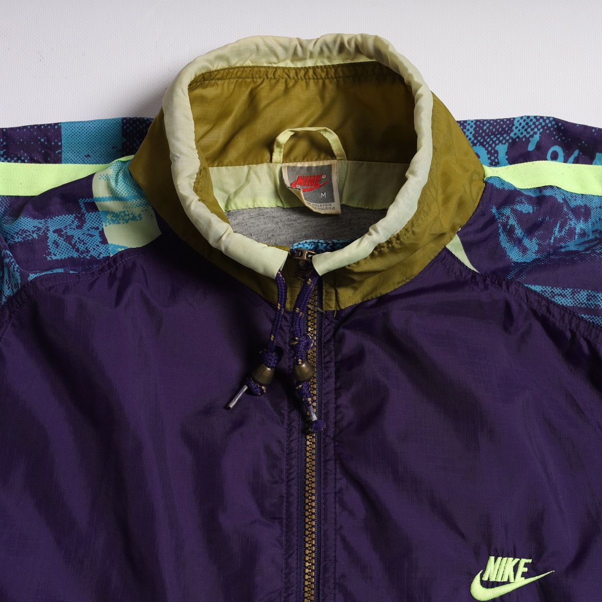 Nike Vintage Nike Maximal Power Multicolour Windbreaker Jacket Size US M / EU 48-50 / 2 - 6 Thumbnail