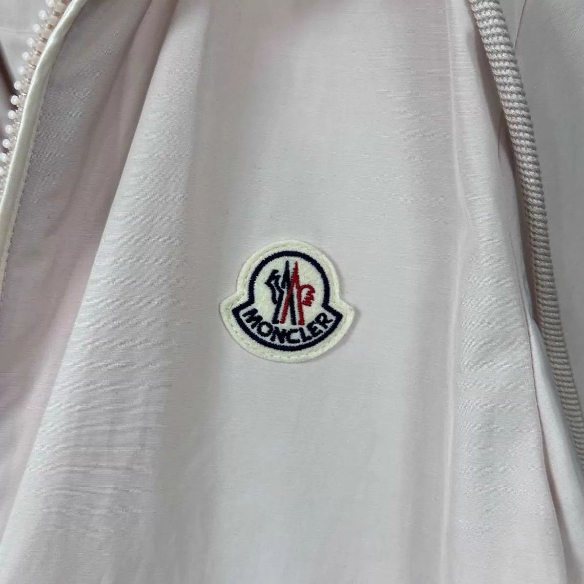 Moncler Moncler SS26 Logo Zip Jacket Women's Size 0 Size XS / US 0-2 / IT 36-38 - 4 Thumbnail