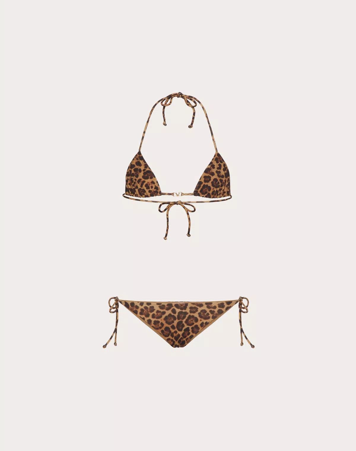 Valentino o1s1wg110426 Size: S / Animalier Lycra Bikini in Leopard Size ONE SIZE - 1 Thumbnail