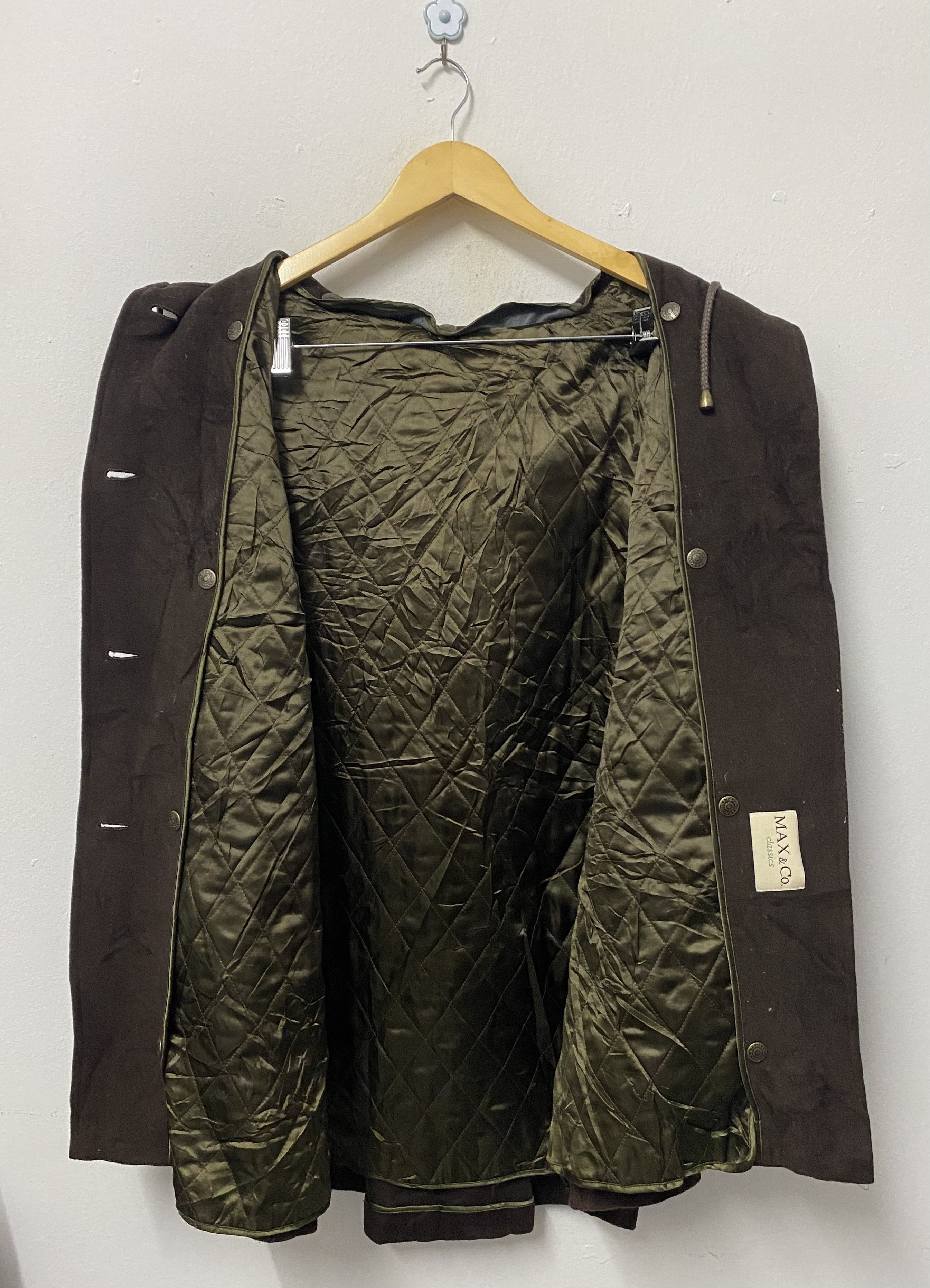 MAX&Co. MAX&Co Italia Classics Wool Oversized Jacket Size XL / US 12-14 / IT 48-50 - 3 Thumbnail