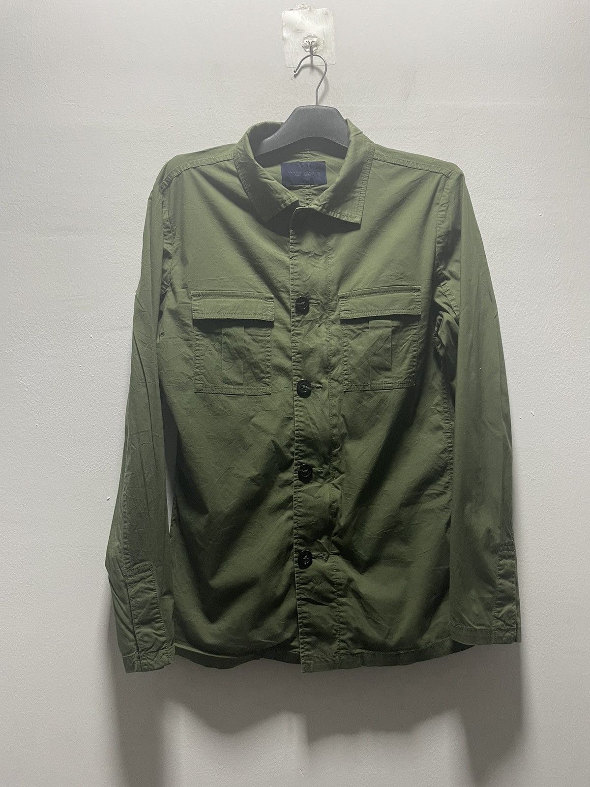 junhashimoto JUN HASHIMOTO X NANO UNIVERSE Japan Military Shirt Size L / US 10 / IT 46 - 1 Thumbnail