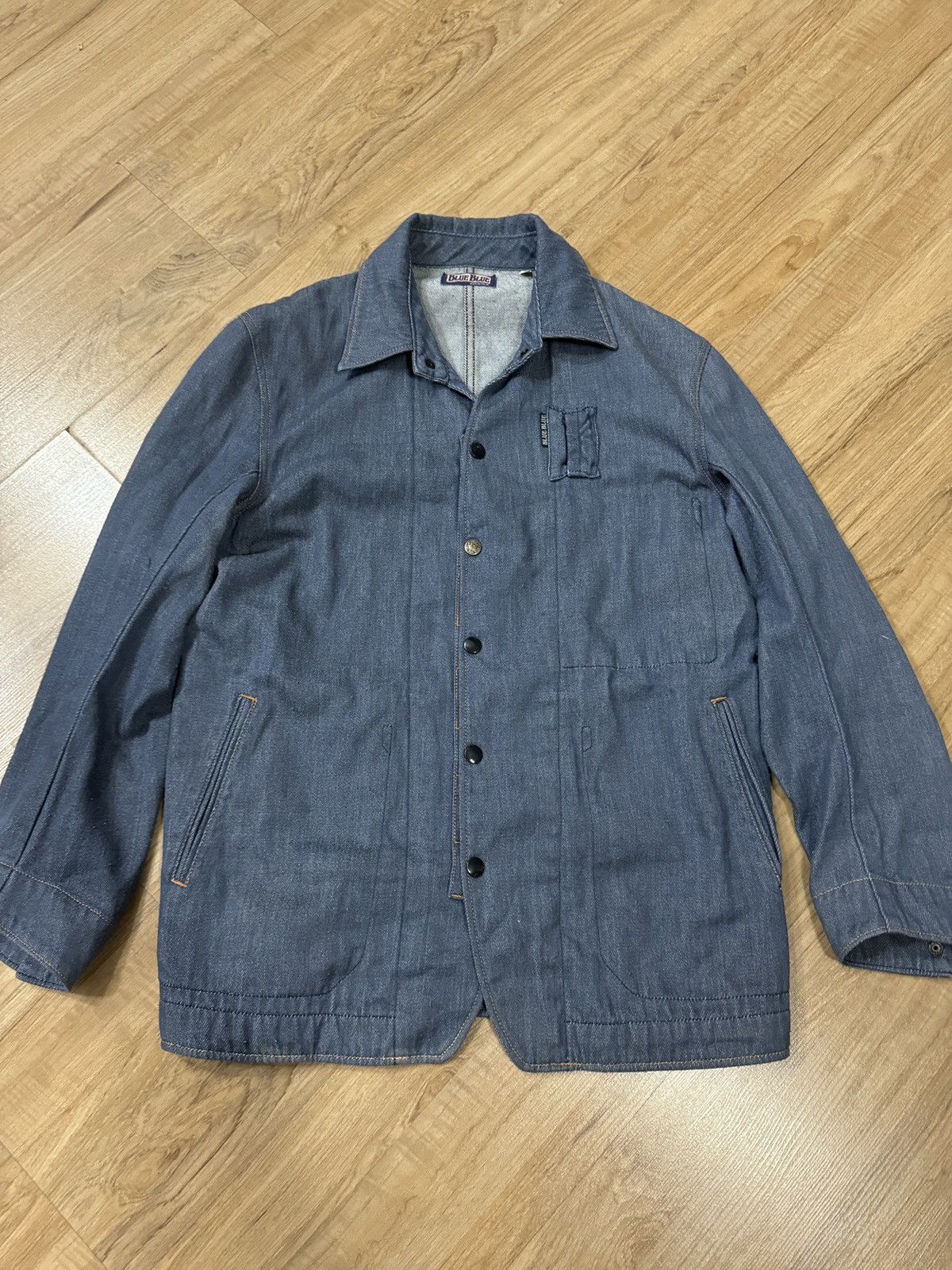 Blue Blue Japan × Vintage VINTAGE BLUE BLUE JAPAN DENIM JACKET Size US M / EU 48-50 / 2 - 1 Thumbnail
