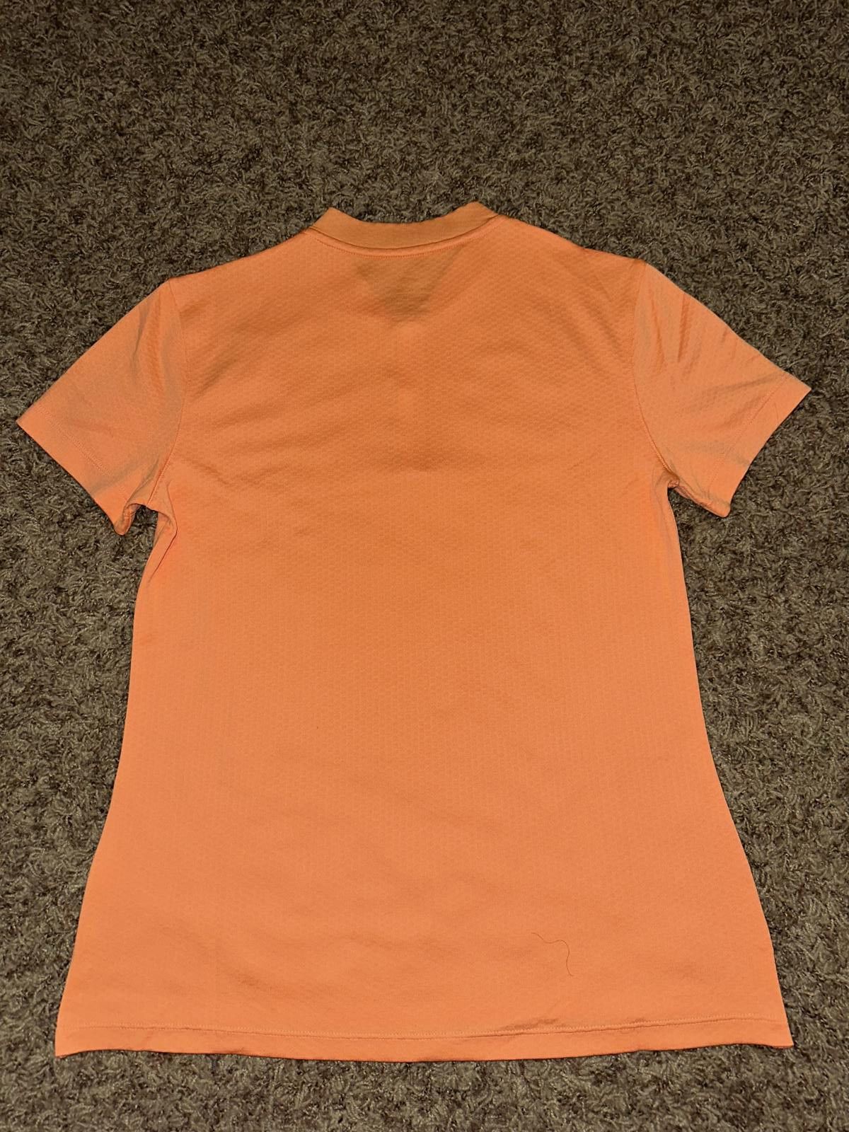 Nike Nike Women's Dry Fairway Blade Orange Polo Golf Sample Size S / US 4 / IT 40 - 7 Thumbnail
