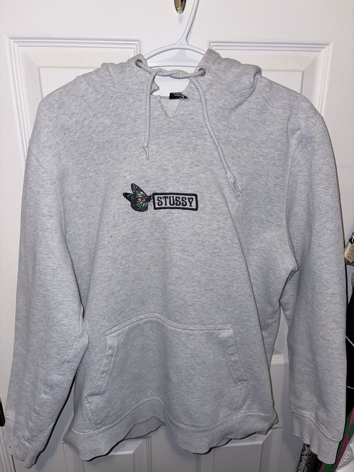 Stussy × Vintage Vintage Butterfly Stussy Hoodie Size US M / EU 48-50 / 2 - 1 Thumbnail