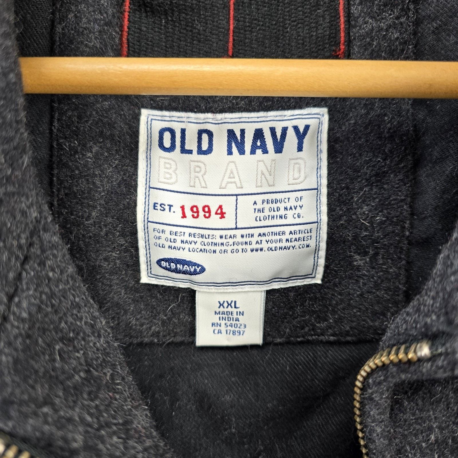 Old Navy Old Navy Jacket Mens XXL Wool Blend Zip-Up Cotton Lining Size US XXL / EU 58 / 5 - 5 Thumbnail