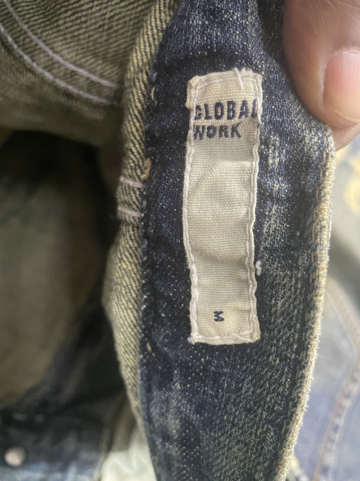 Global Work Vintage Distressed Global Work Japanese Jeans Size US 32 / EU 48 - 11 Thumbnail