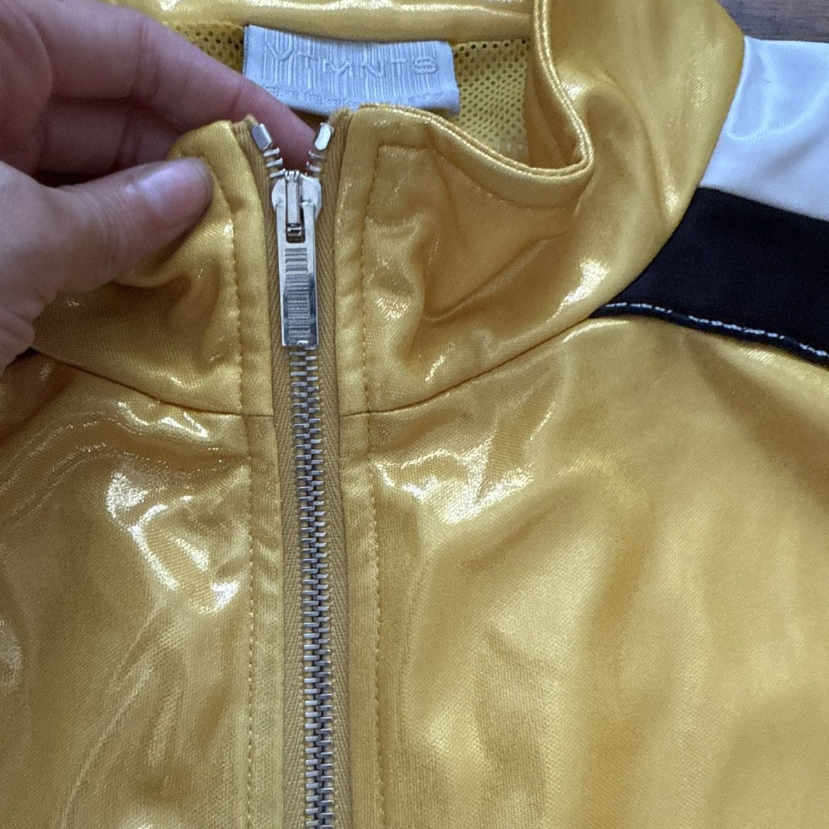 VTMNTS VTMNTS Men's Oversized Tracksuit Jacket In Gold Size US L / EU 52-54 / 3 - 8 Thumbnail