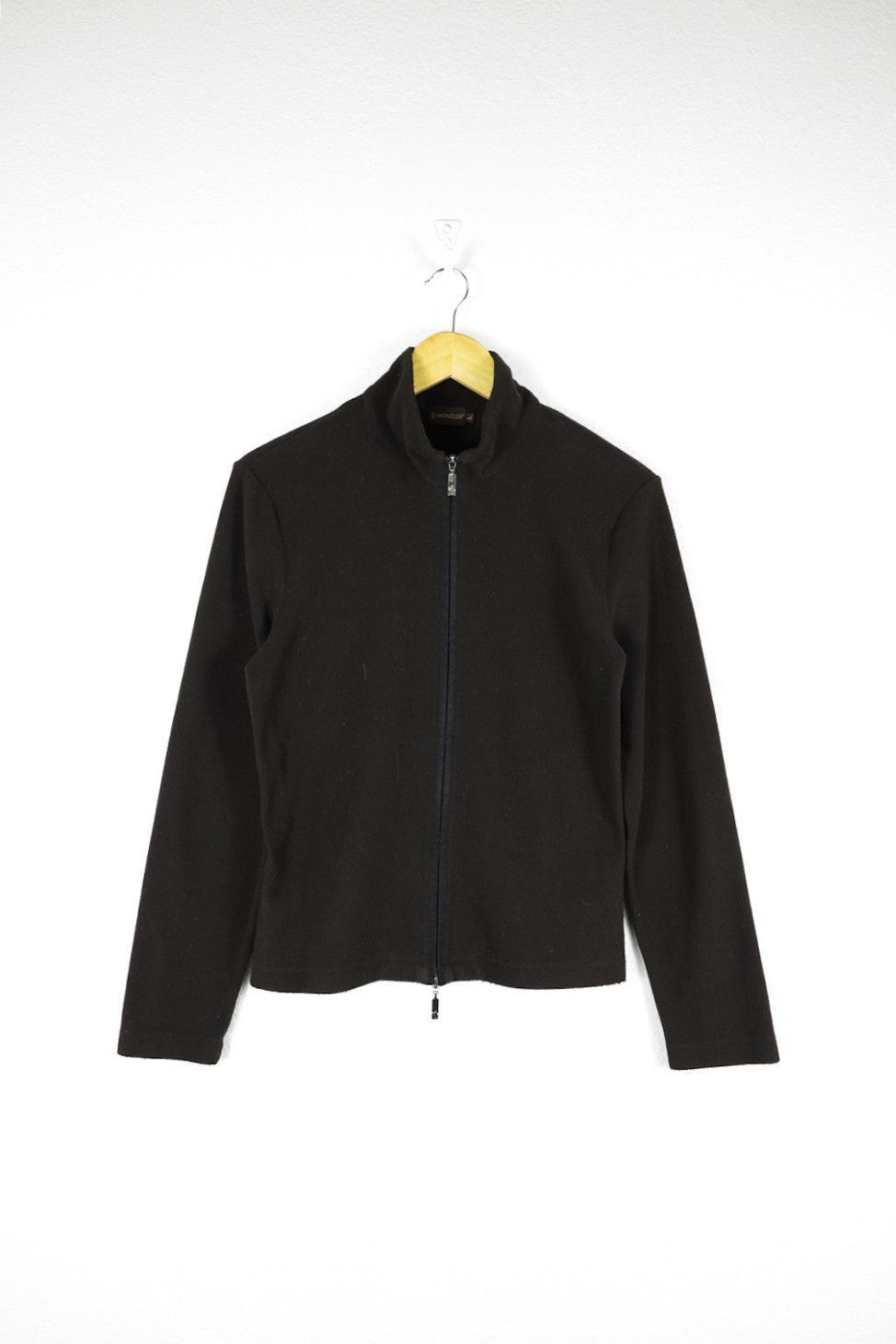 Moncler × Vintage Vintage Moncler Fleece Track Lightweight Jacket Size L / US 10 / IT 46 - 1 Thumbnail