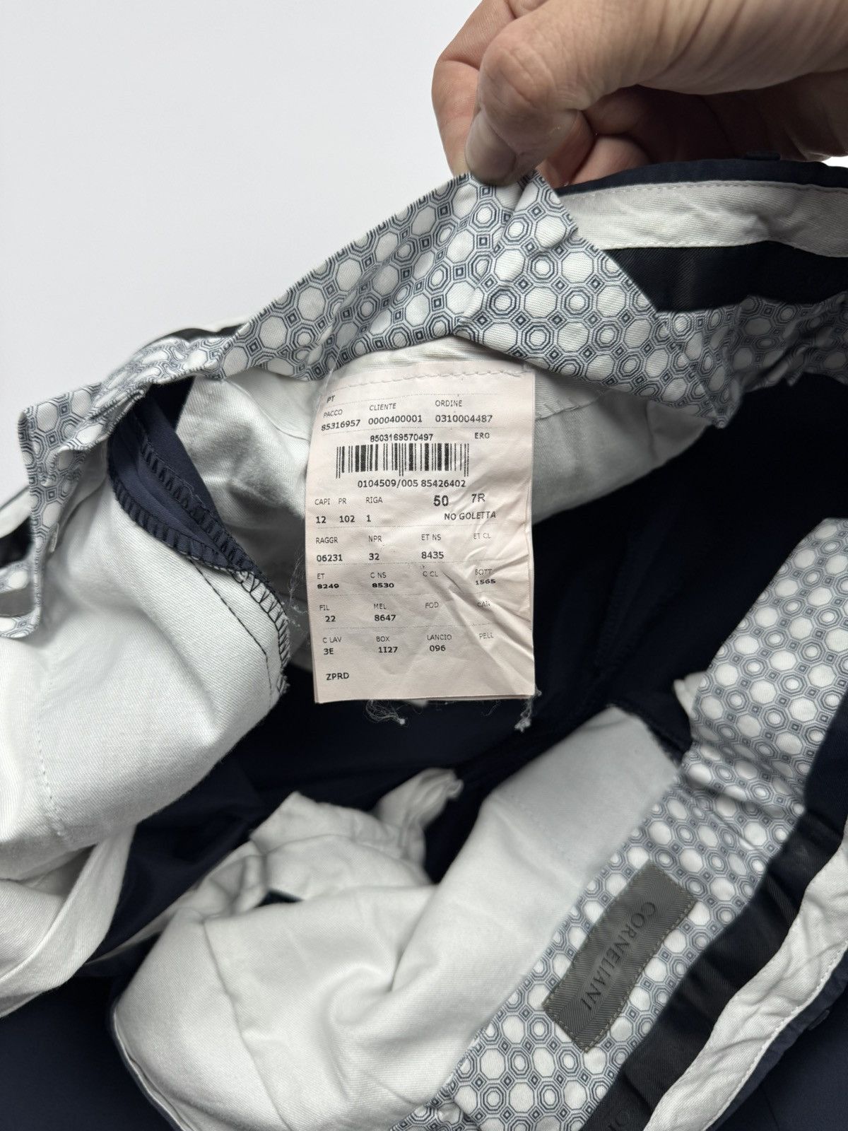 Corneliani Corneliani Trouser Pants Size 50R - 10 Thumbnail