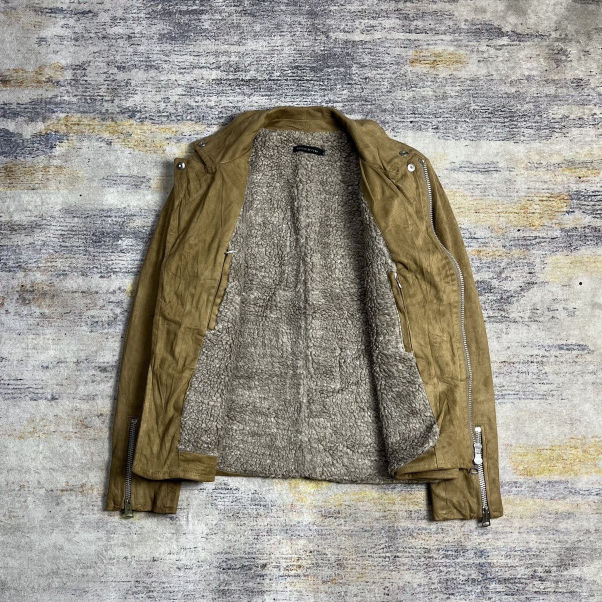 14th Addiction × GOSTAR DE FUGA × Japanese Brand Gostar de Fuga double rider suede jacket Size US M / EU 48-50 / 2 - 8 Thumbnail