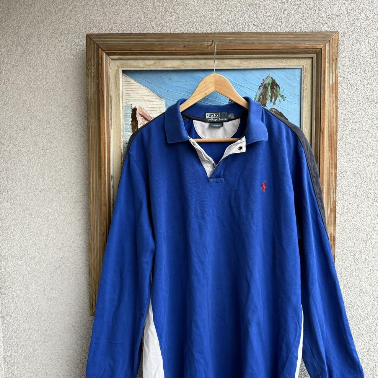Polo Ralph Lauren Ralph Lauren Polo Rugby Sweatshirt Blue Size US L / EU 52-54 / 3 - 2 Thumbnail