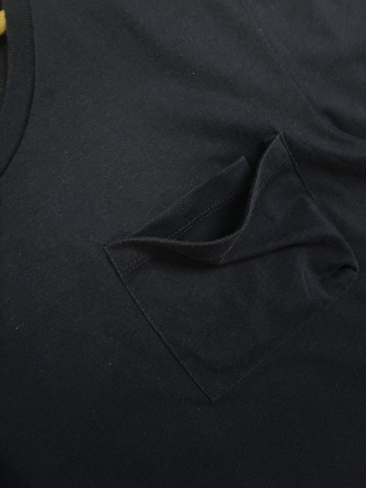 Number (N)ine Vintage Number (N)ine Denim Plain Dark Navy Pocket T-shirt Size US M / EU 48-50 / 2 - 5 Thumbnail
